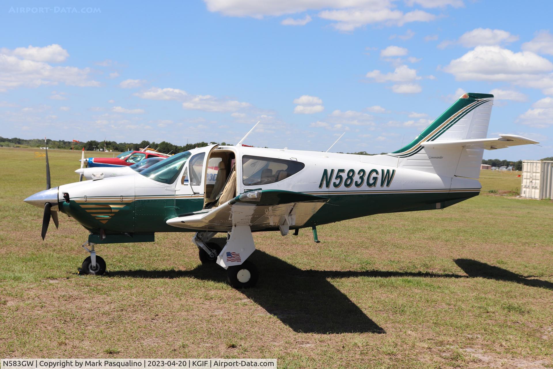 N583GW, 1978 Rockwell International 114 Commander C/N 14387, Rockwell 114