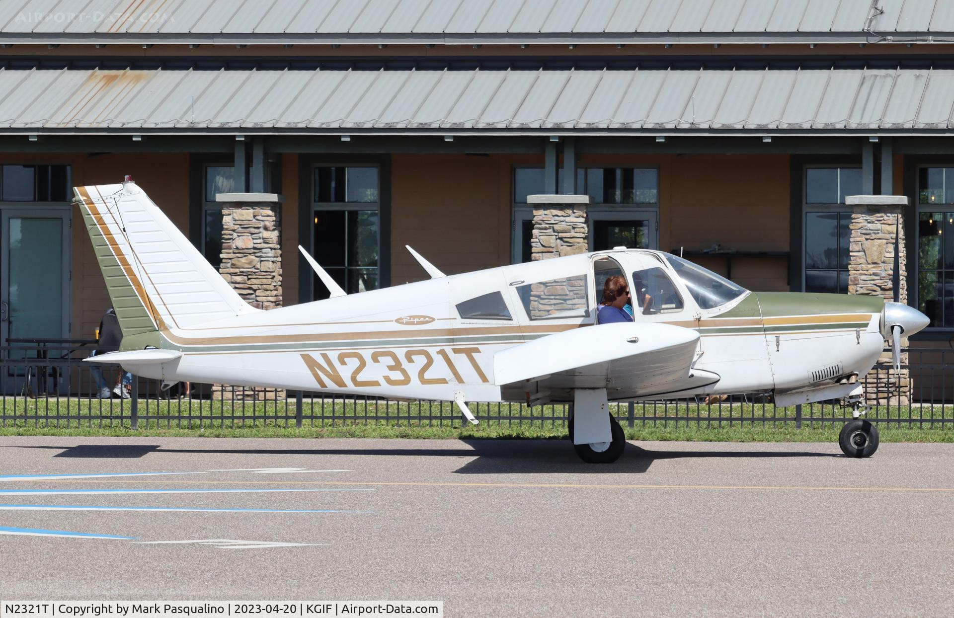 N2321T, 1971 Piper PA-28R-180 Cherokee Arrow C/N 28R-7130009, Piper PA-28R-180