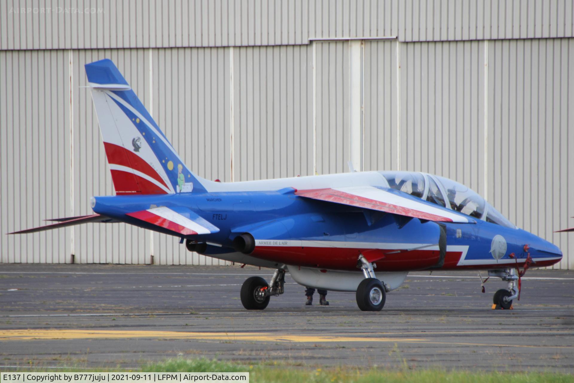 E137, Dassault-Dornier Alpha Jet E C/N E137, during Paris Air Legend 2021