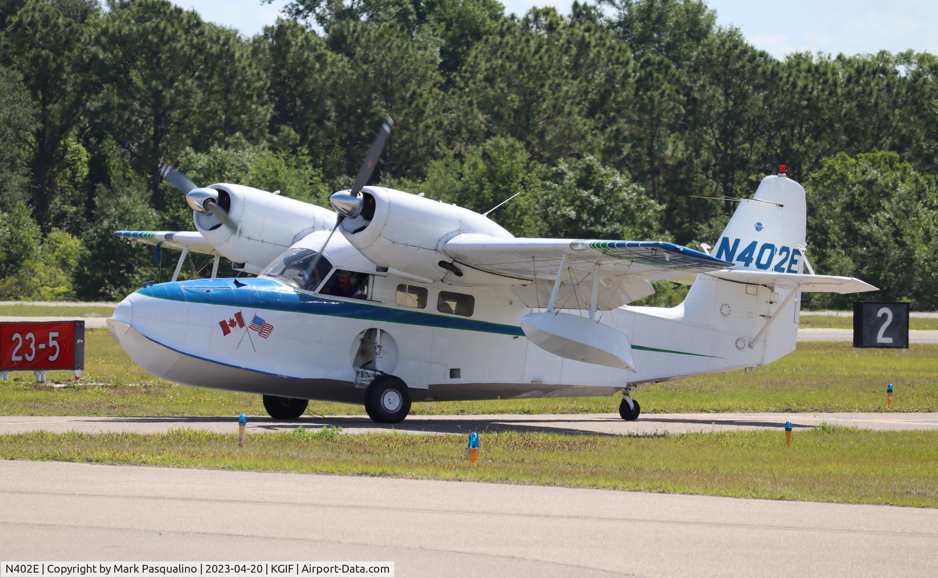N402E, 1946 Grumman G-44A Widgeon C/N 1444, Grumman G-44A