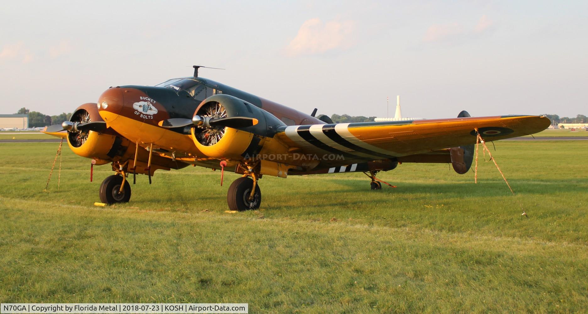 N70GA, 1946 Beech D18S C/N A-177, C-45 zx