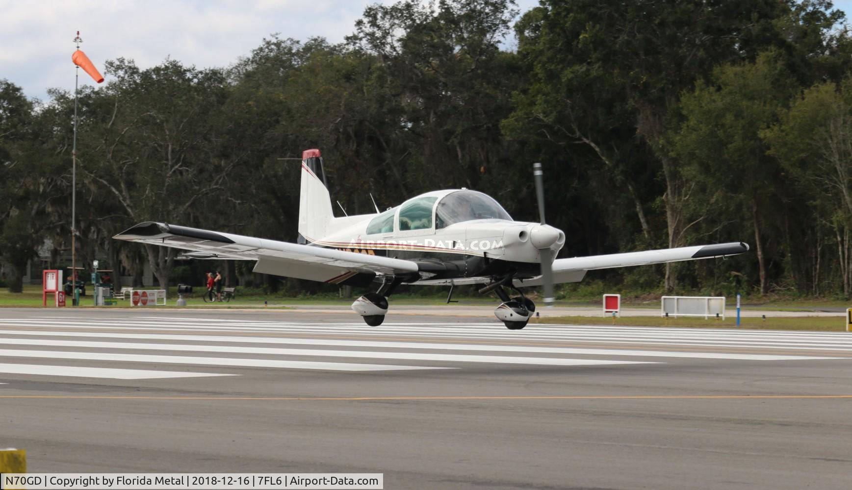 N70GD, 1976 Grumman American AA-5B Tiger C/N AA5B-0338, Spruce Creek 2018 zx
