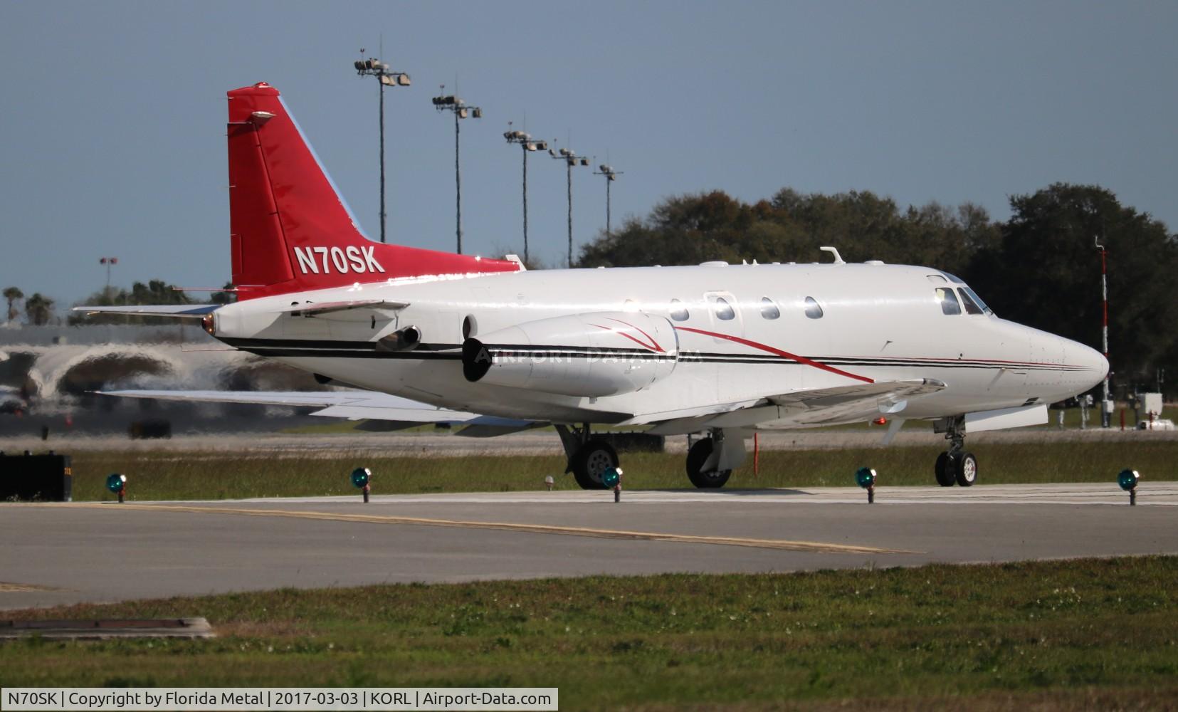 N70SK, 1980 Rockwell International NA-265-65 Sabreliner 65 C/N 465-33, Sabreliner zx