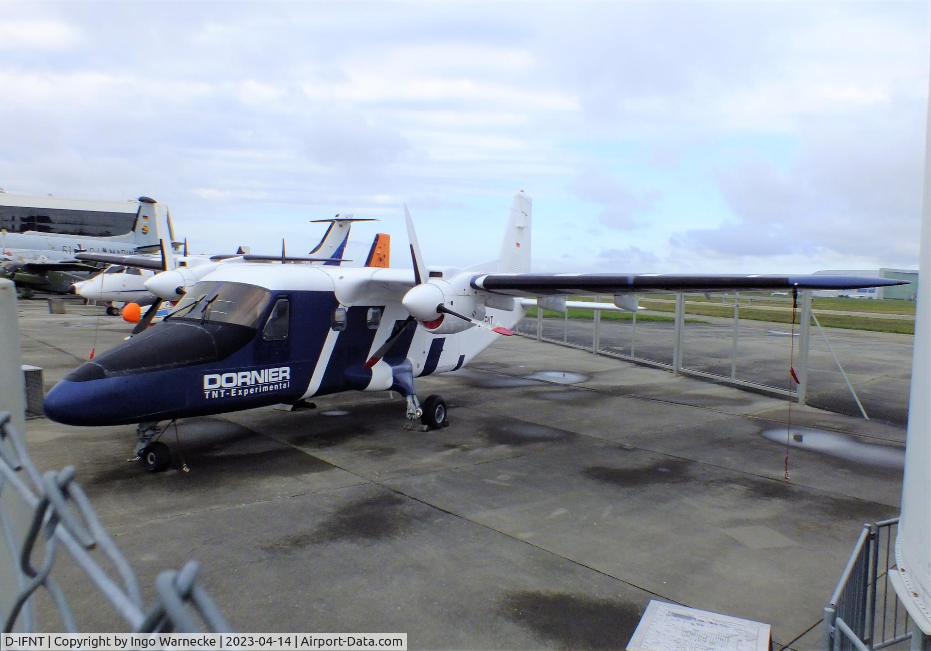 D-IFNT, Dornier Do-28E TNT C/N 4330, Dornier Do 28E TNT at the Dornier Mus., Friedrichshafen