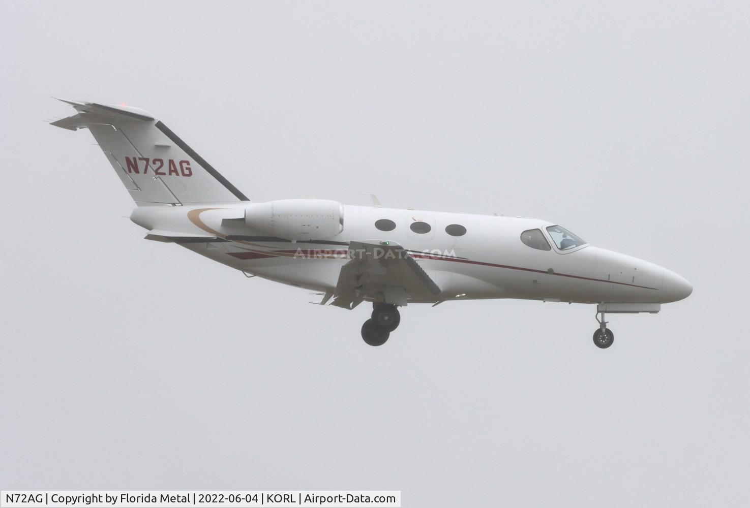 N72AG, Cessna 510 Citation Mustang C/N 510-0309, C510 zx