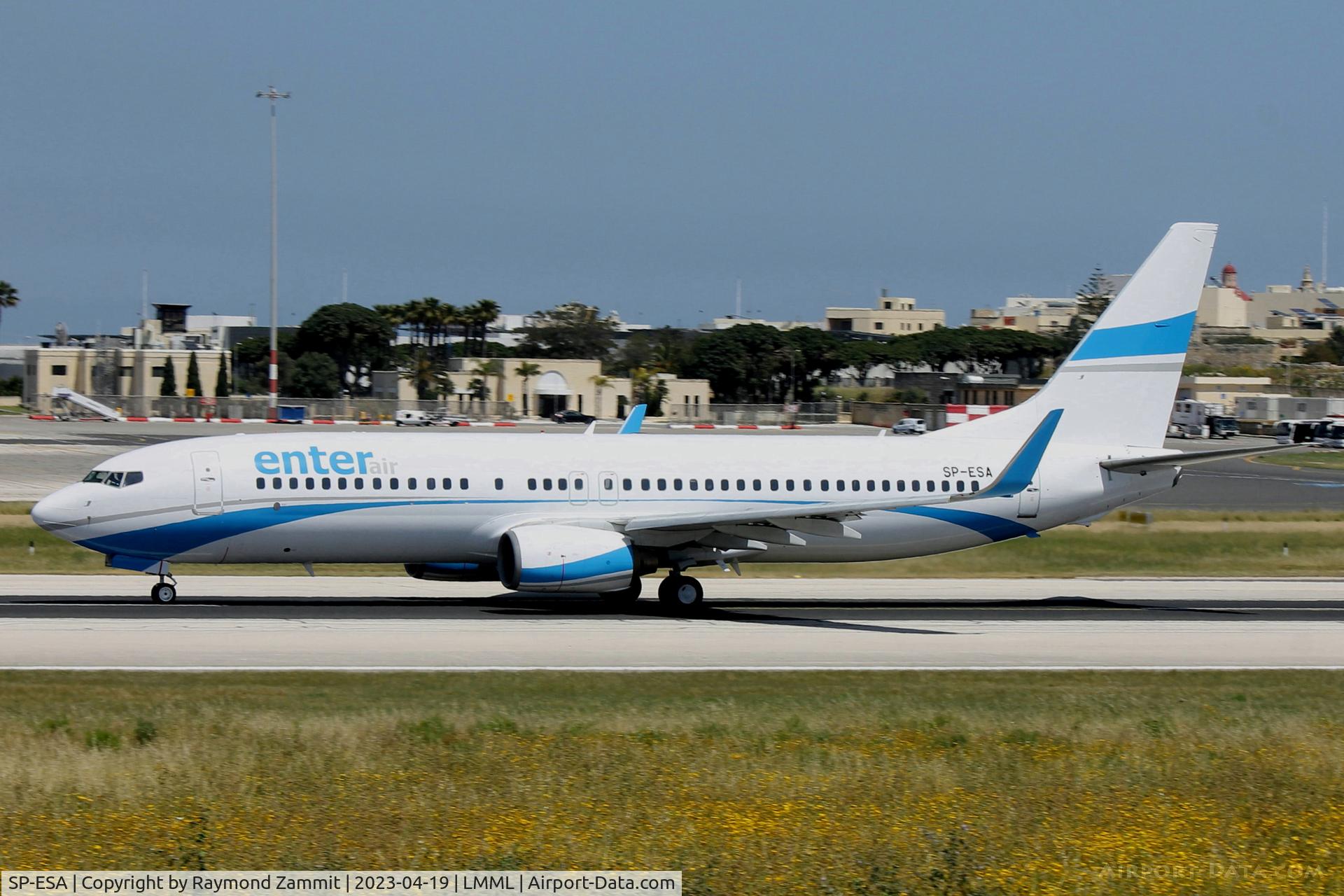 SP-ESA, 2003 Boeing 737-8Q8 C/N 30680, B737-800 SP-ESA Enter Air