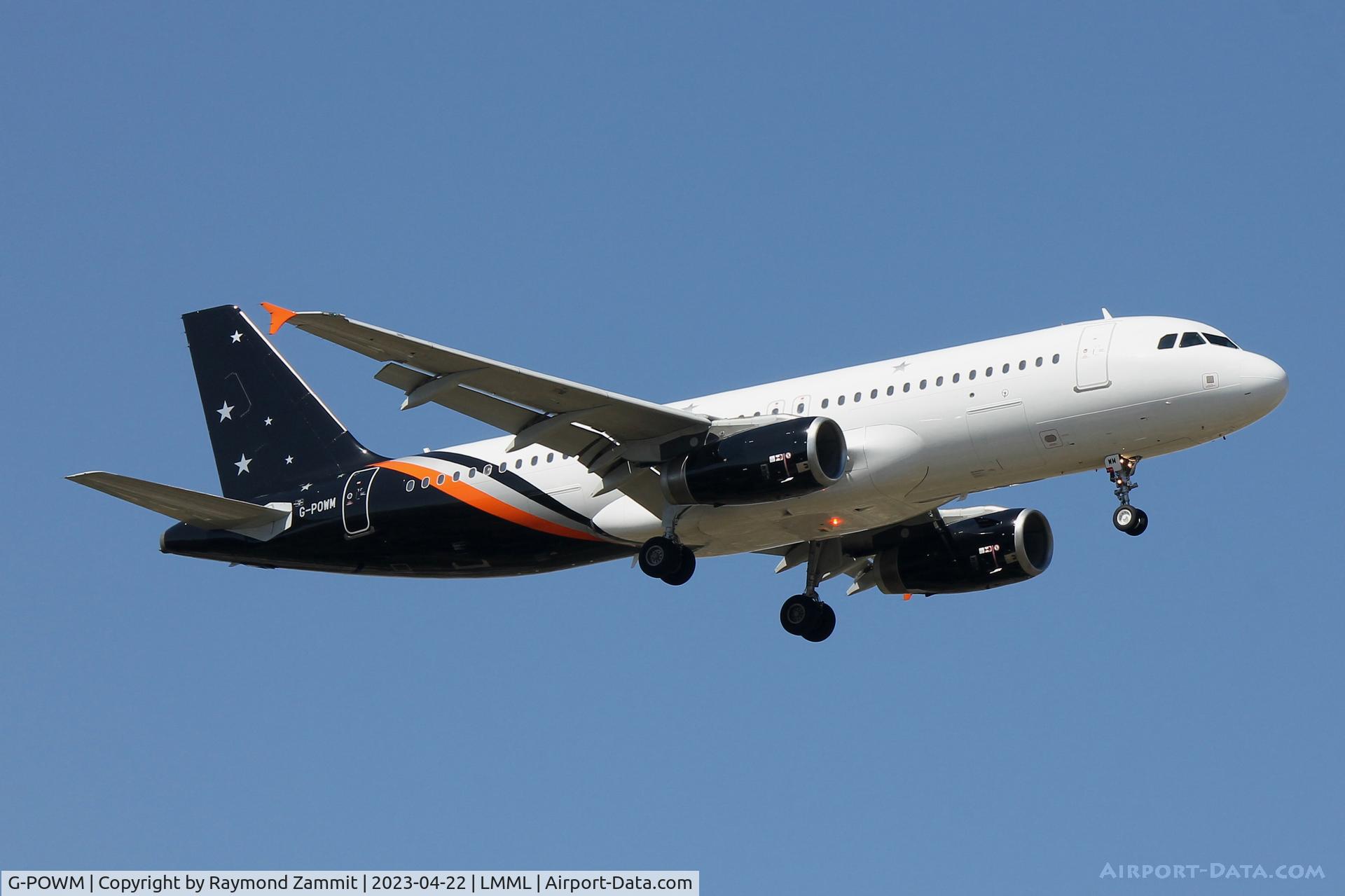 G-POWM, 2005 Airbus A320-232 C/N 2564, A320 G-POWM Titan Airways