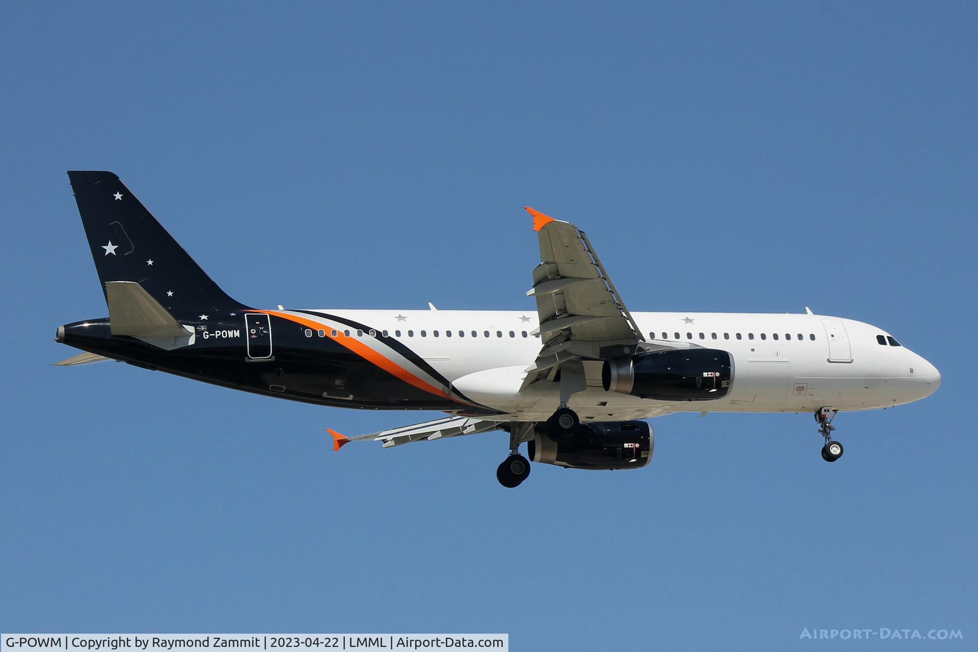 G-POWM, 2005 Airbus A320-232 C/N 2564, A320 G-POWM Titan Airways