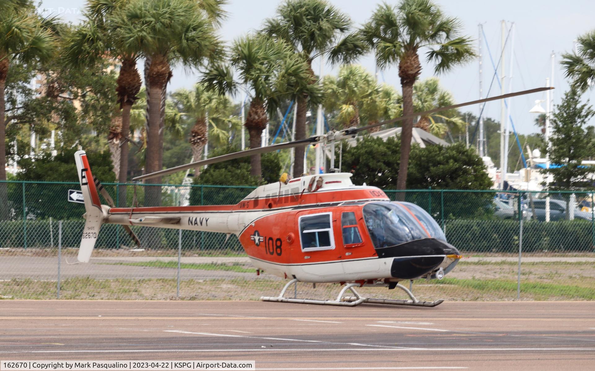 162670, Bell TH-57C Sea Ranger C/N 3753, Bell TH-57C Sea Ranger