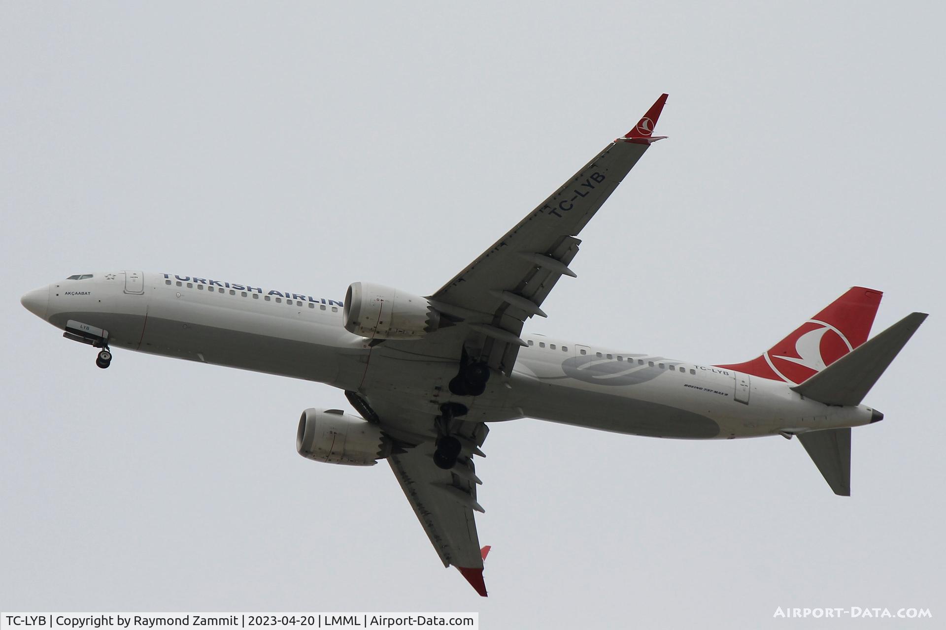 TC-LYB, 2019 Boeing 737-9 MAX C/N 60063, B737-9 MAX TC-LYB Turkish Airways
