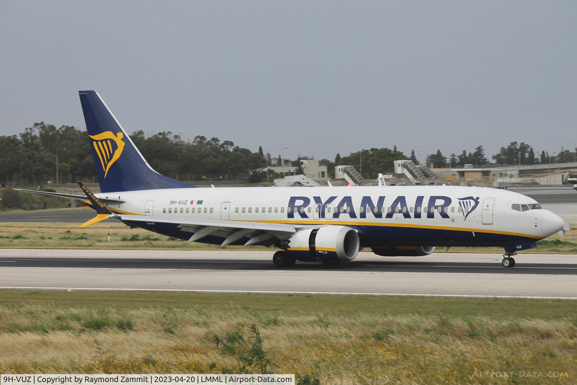 9H-VUZ, 2022 Boeing 737-8 MAX C/N 62339, B737-8 MAX 9H-VUZ Malta Air