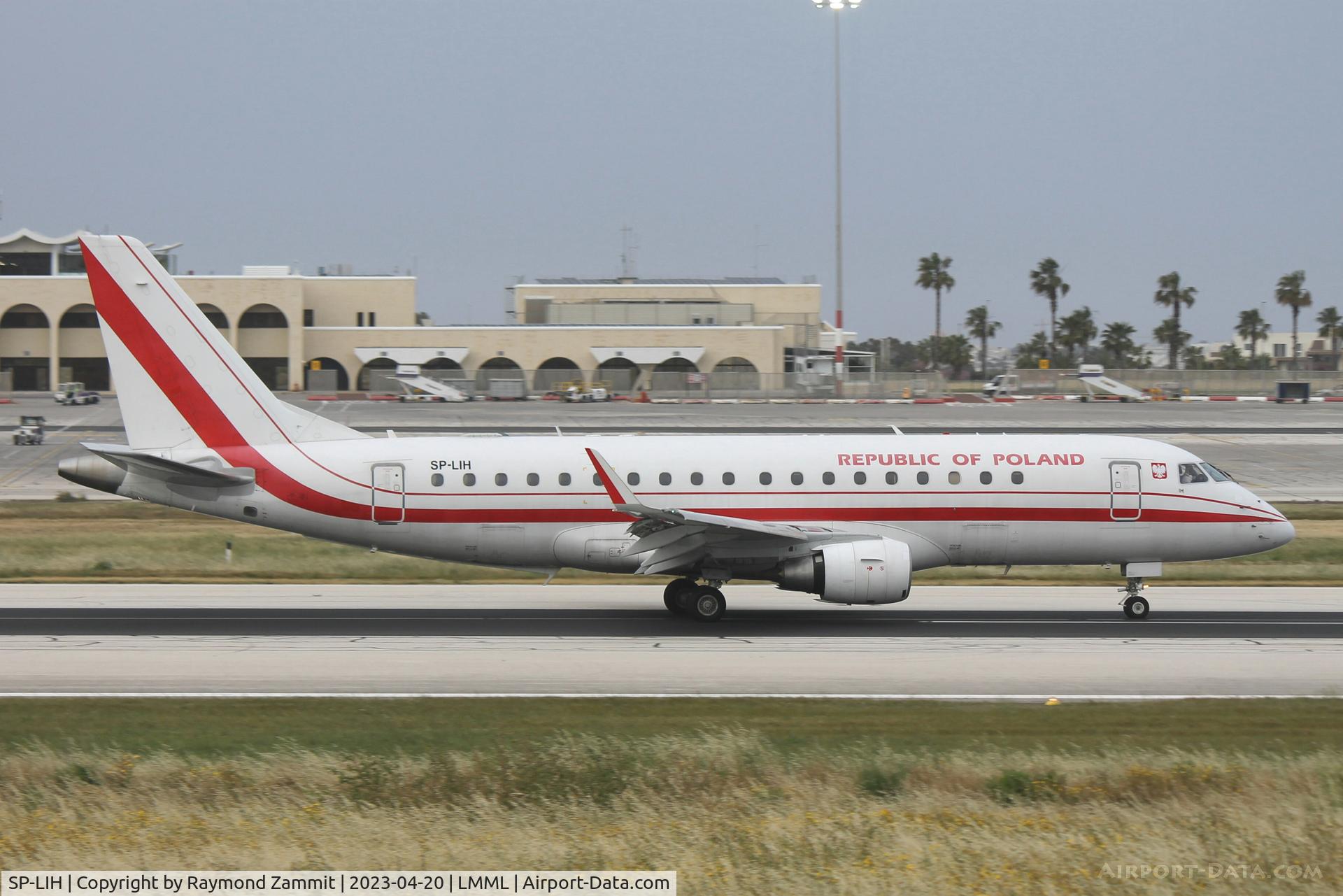 SP-LIH, 2009 Embraer 175LR (ERJ-170-200LR) C/N 17000288, Embraer 175LR SP-LIH Polish Government