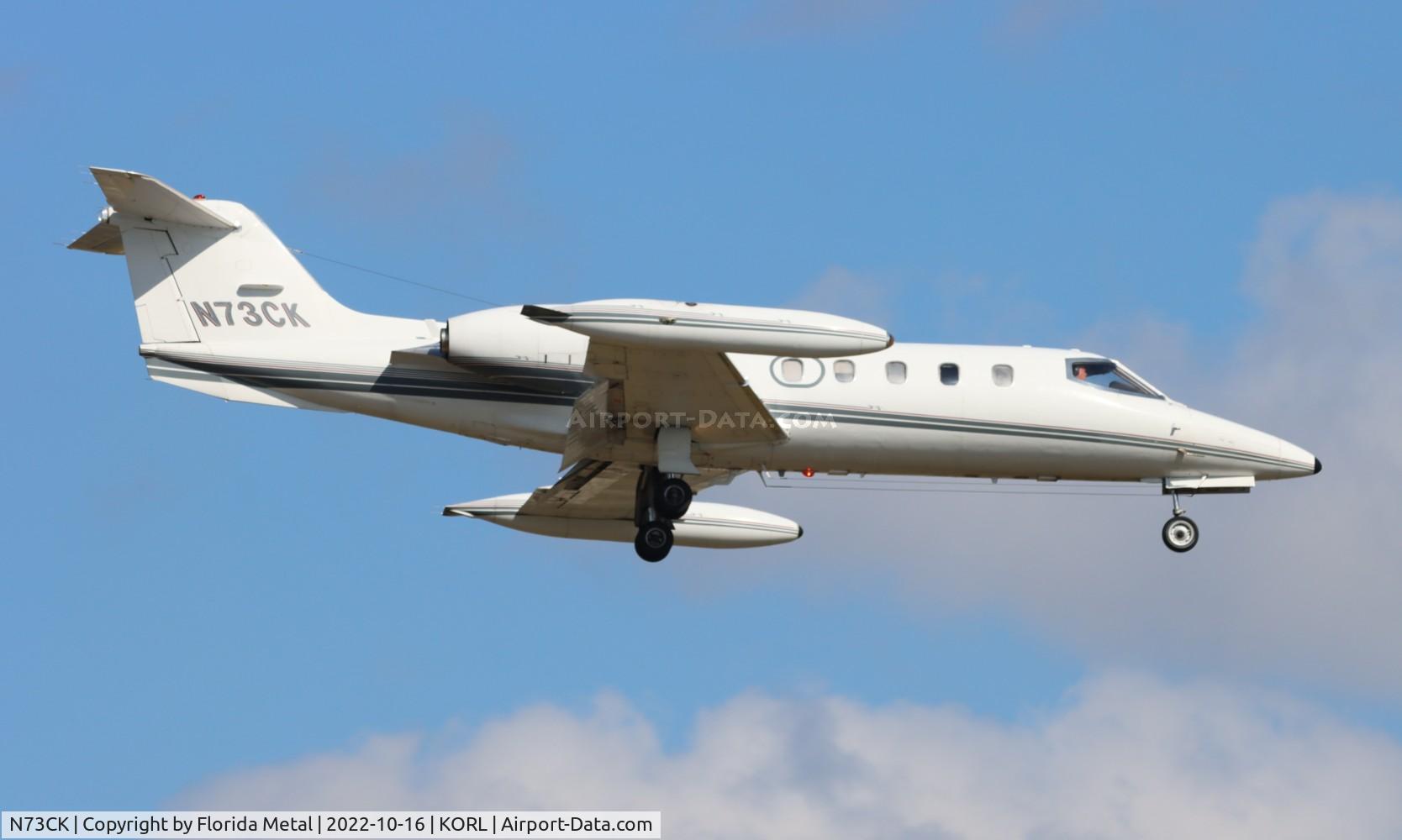 N73CK, Gates Learjet Corp. 35A C/N 092, Lear 35 zx