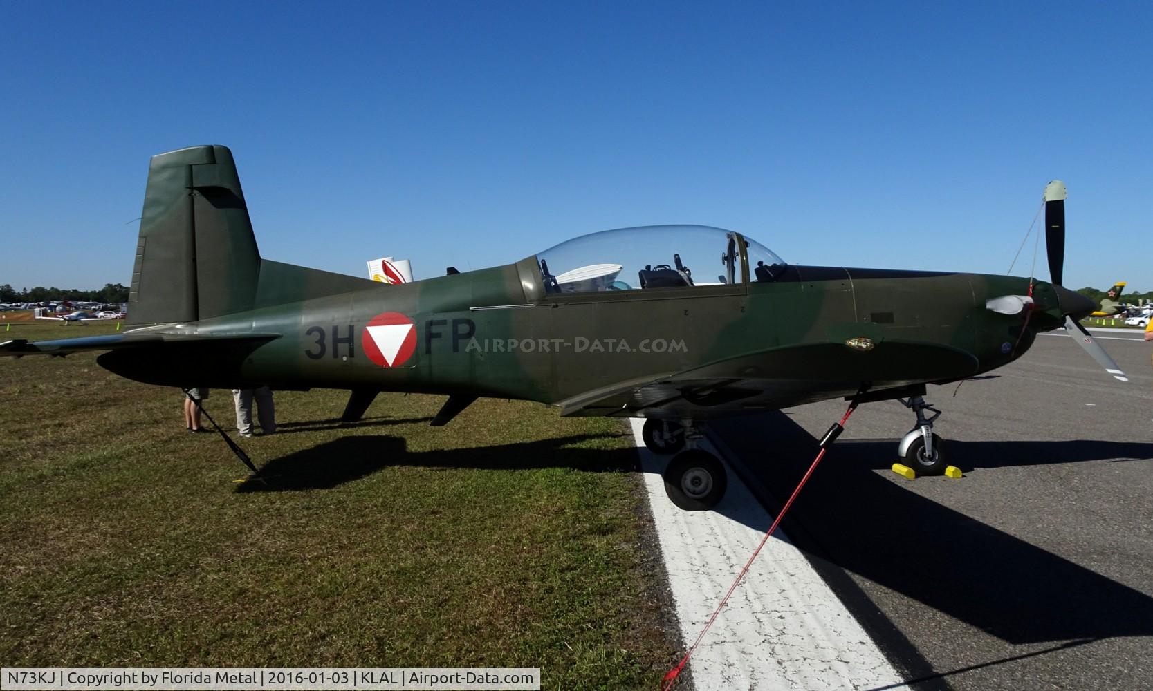 N73KJ, 1985 Pilatus PC-7 C/N 487, PC-7 zx