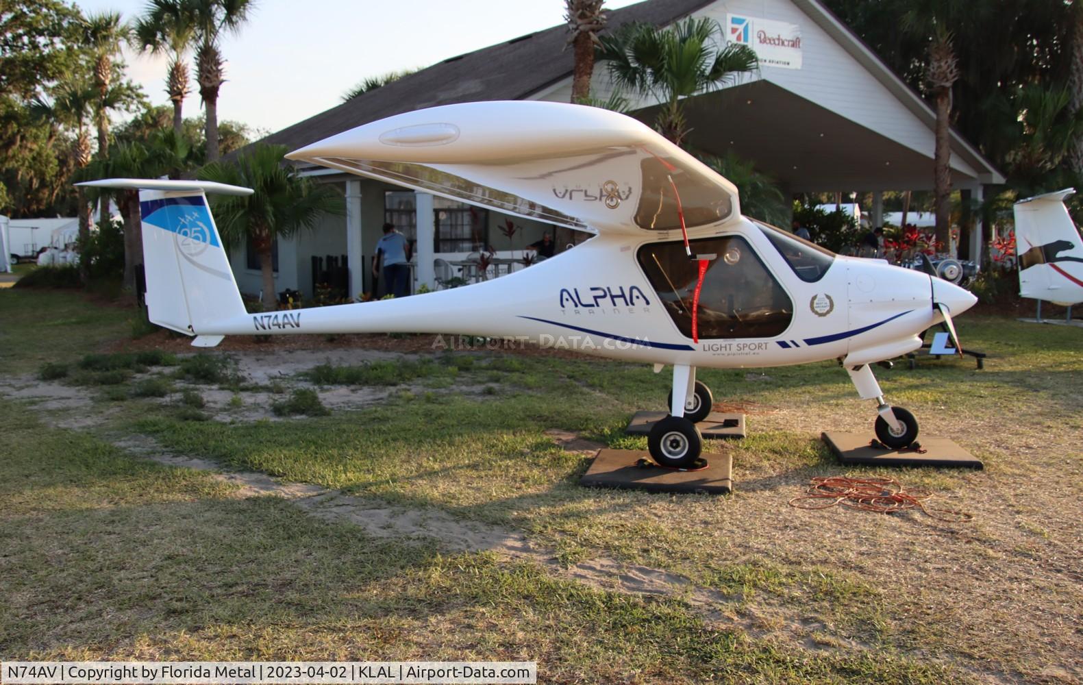 N74AV, 2018 Pipistrel Alpha Trainer C/N 689 AT 912, Pipistrel Alpha zx