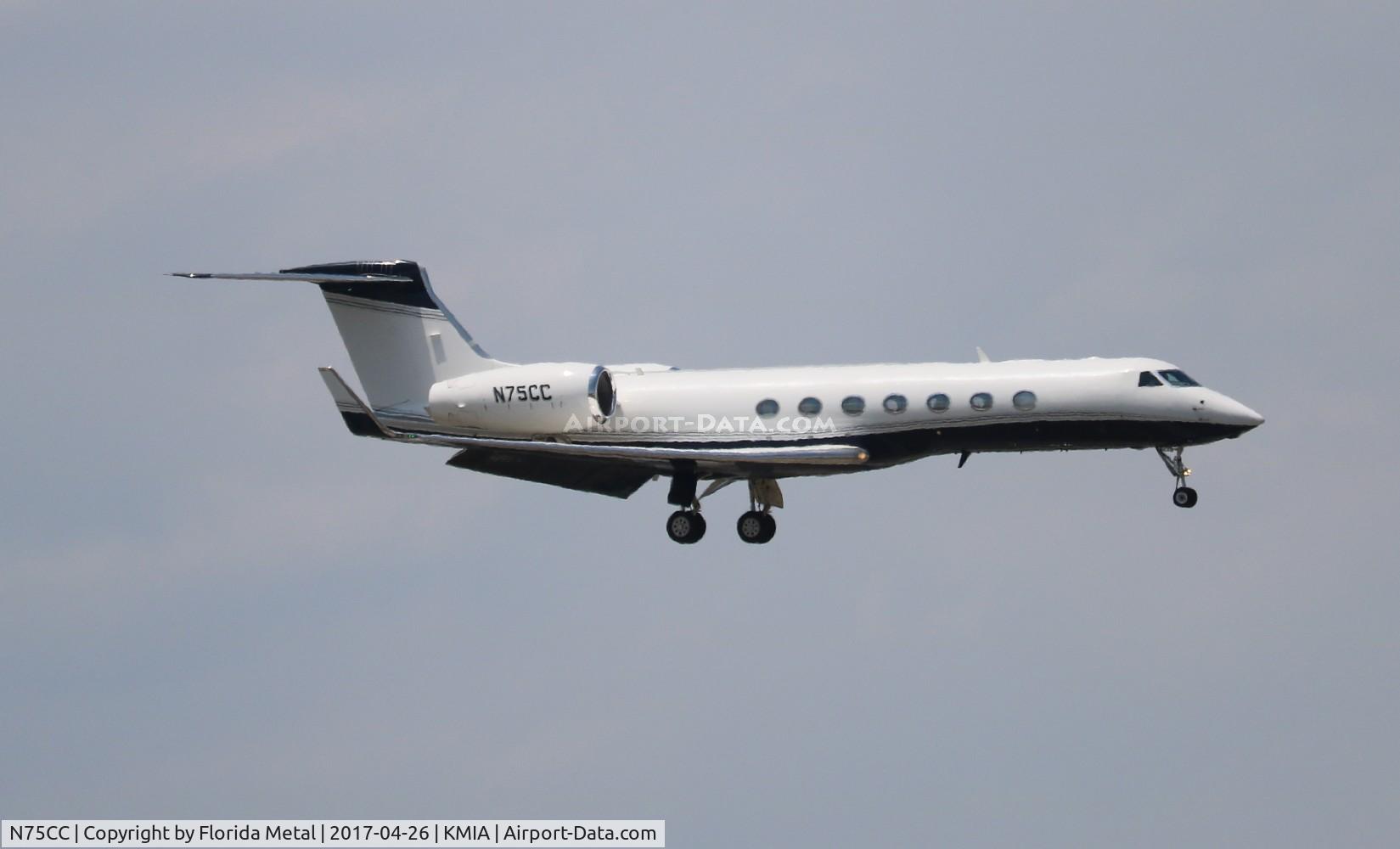 N75CC, 2005 Gulfstream Aerospace GV-SP (G550) C/N 5065, G550 zx