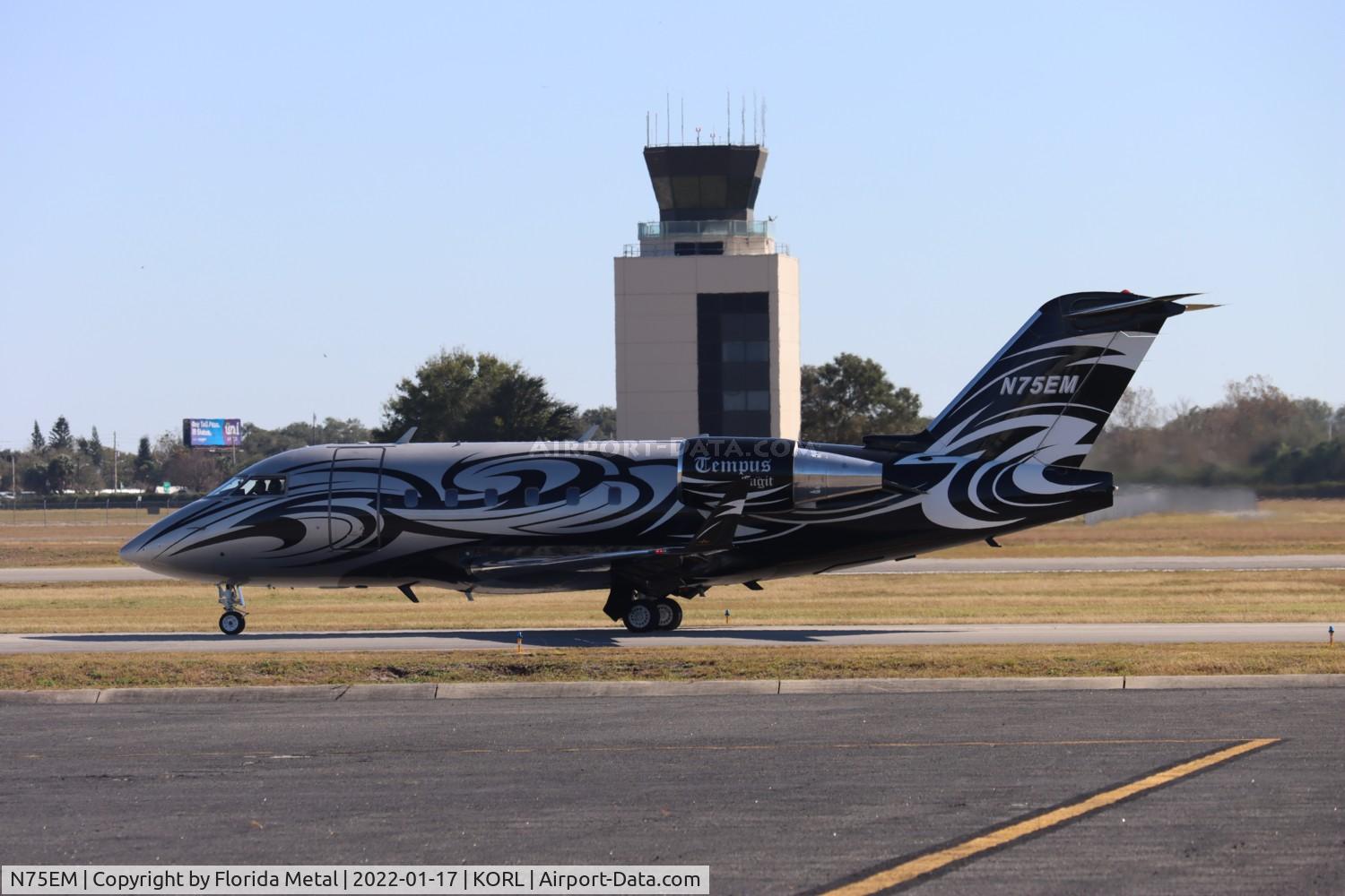 N75EM, 1993 Canadair Challenger 601-3A (CL-600-2B16) C/N 5136, Challenger 601 zx