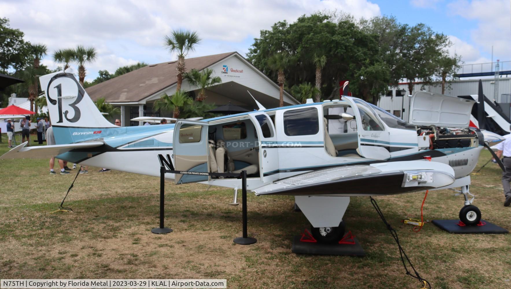 N75TH, 2022 Beech G36 C/N E-4147, Sun N Fun 2023 zx LAL