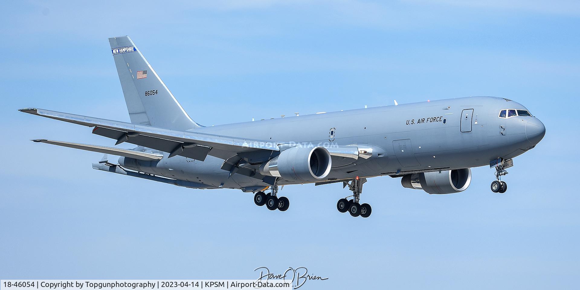 18-46054, 2017 Boeing KC-46A Pegasus C/N 41874/1200, PACK96 returning from AZ