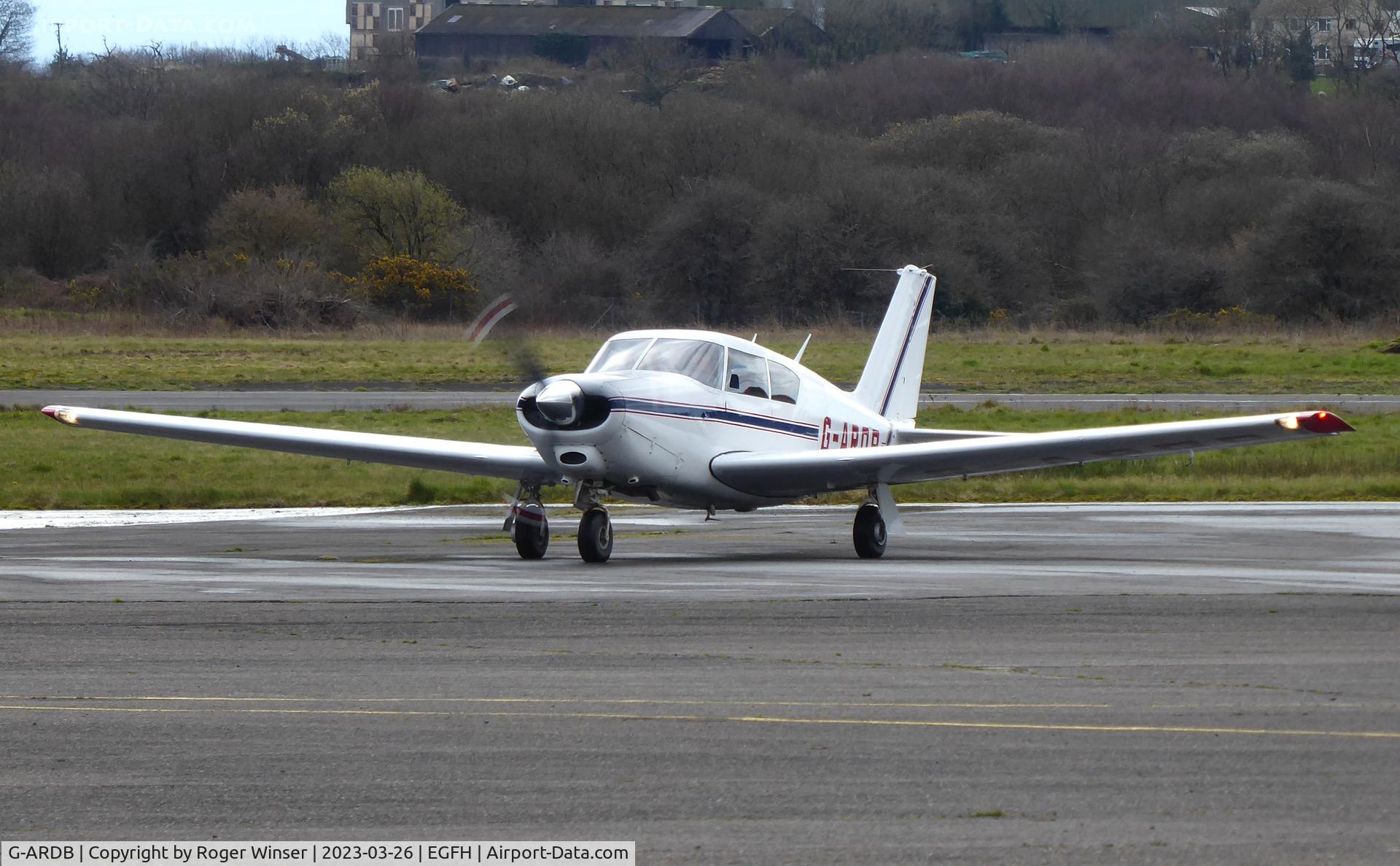 G-ARDB, 1960 Piper PA-24-250 Comanche C/N 24-2166, Visiting Comanche.