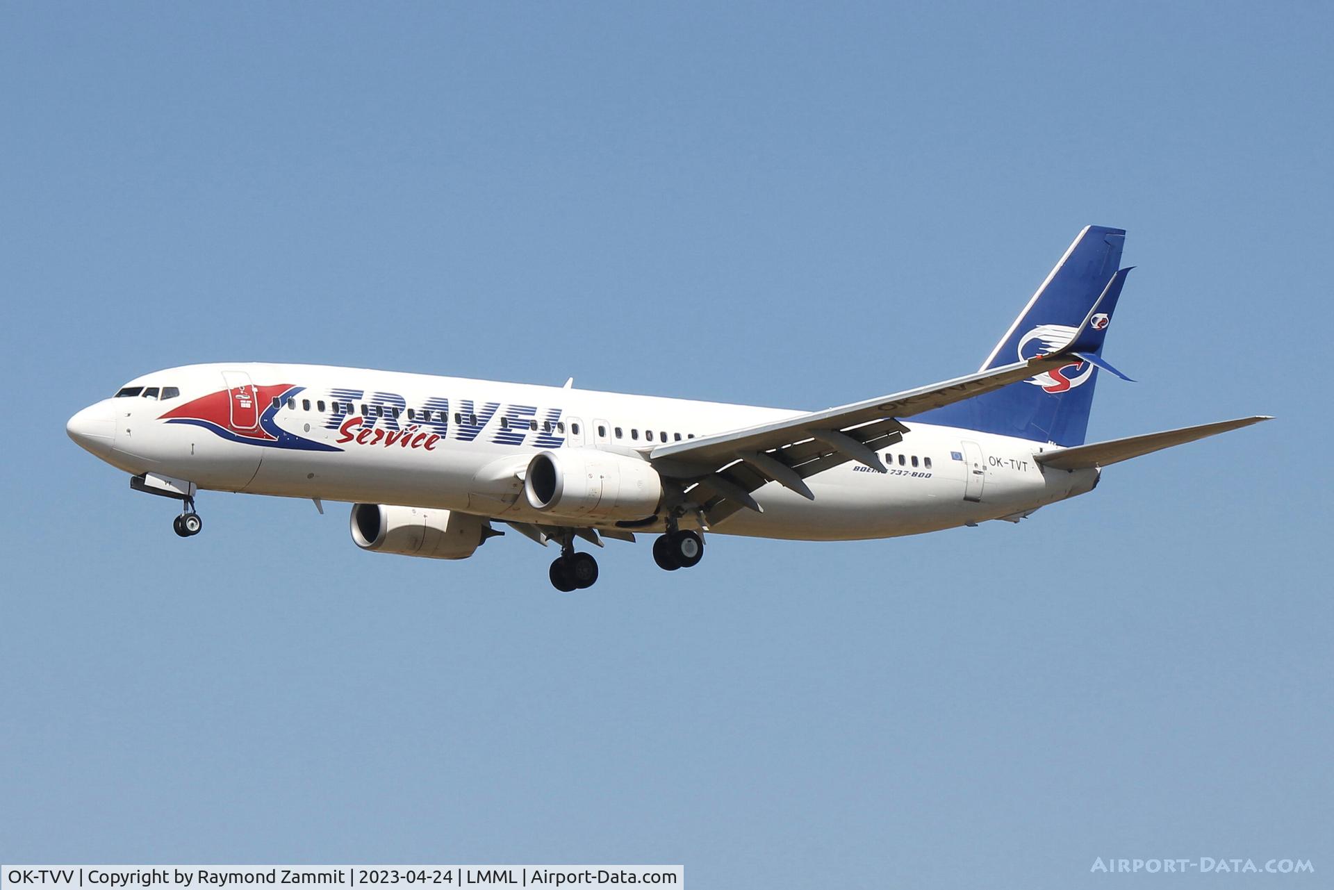 OK-TVV, 2012 Boeing 737-86N C/N 38027, B737-800 OK-TVV Travel Services