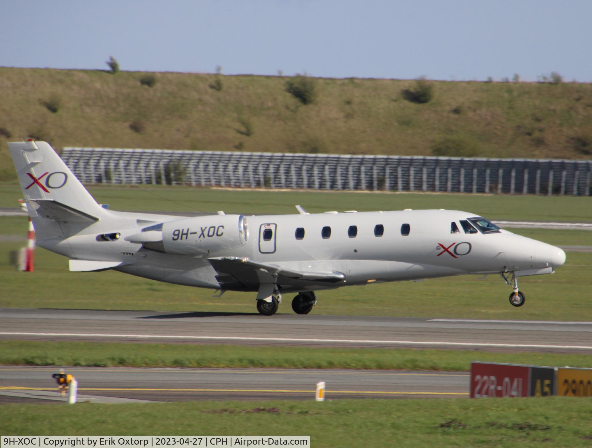 9H-XOC, 2006 Cessna 560XL Citation XLS C/N 560-5640, 9H-XOC taking off rw 22R
