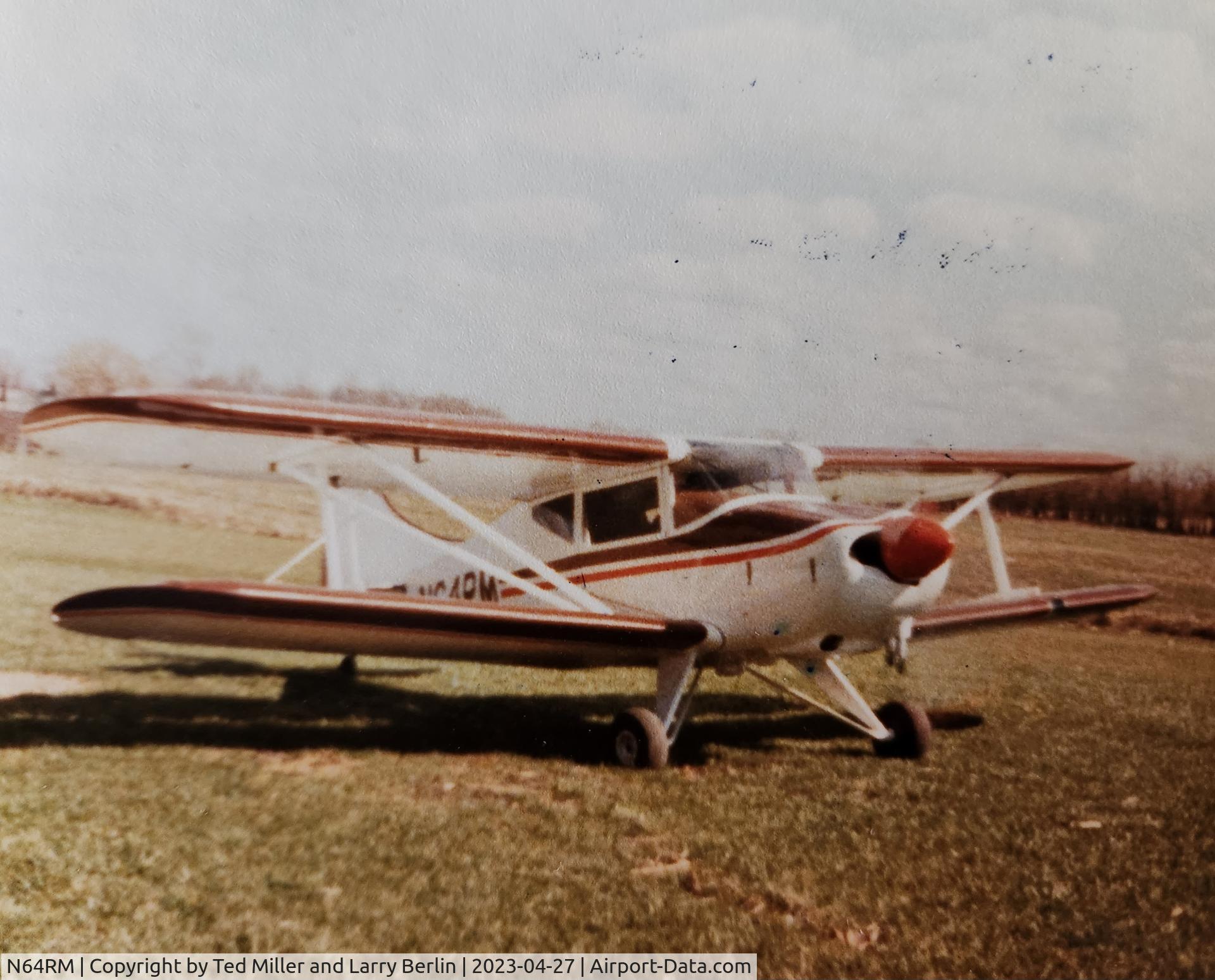N64RM, 1978 Miller BIPE C C/N 3, Originally built as a staggerwing in 1978 by Ted Miller and my father Larry Berlin in 1978.