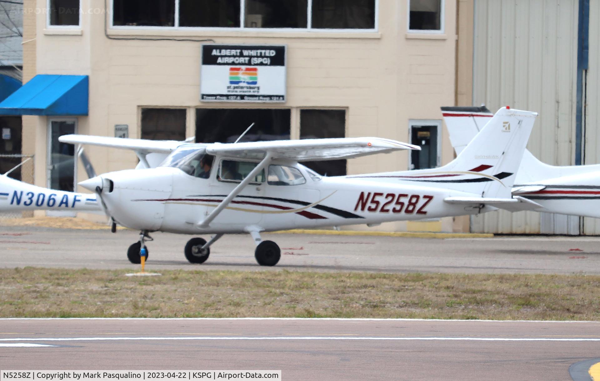 N5258Z, 1981 Cessna 172P C/N 17275032, Cessna 172P