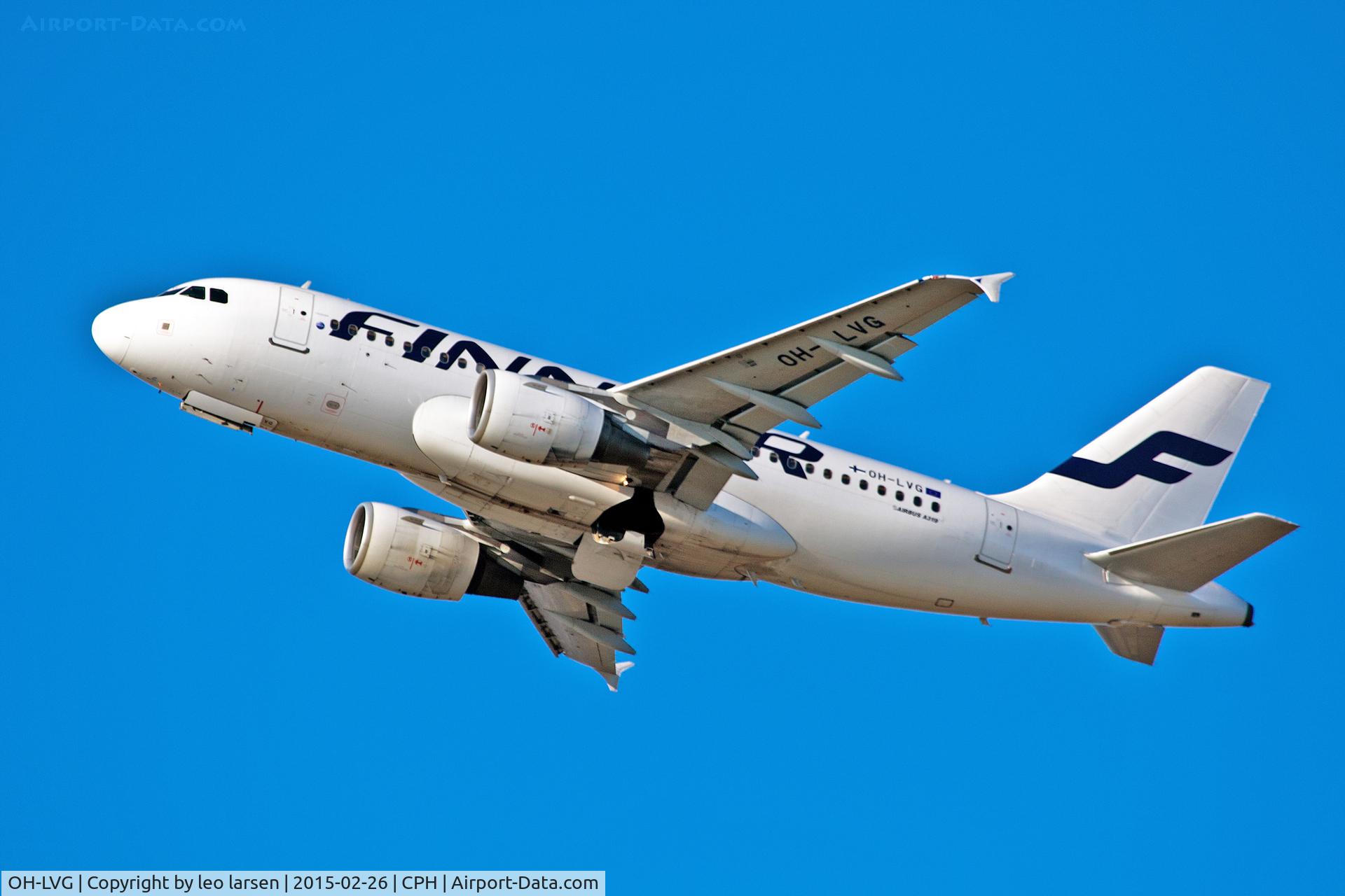 OH-LVG, 2003 Airbus A319-112 C/N 1916, Copenhagen 26.2.2015