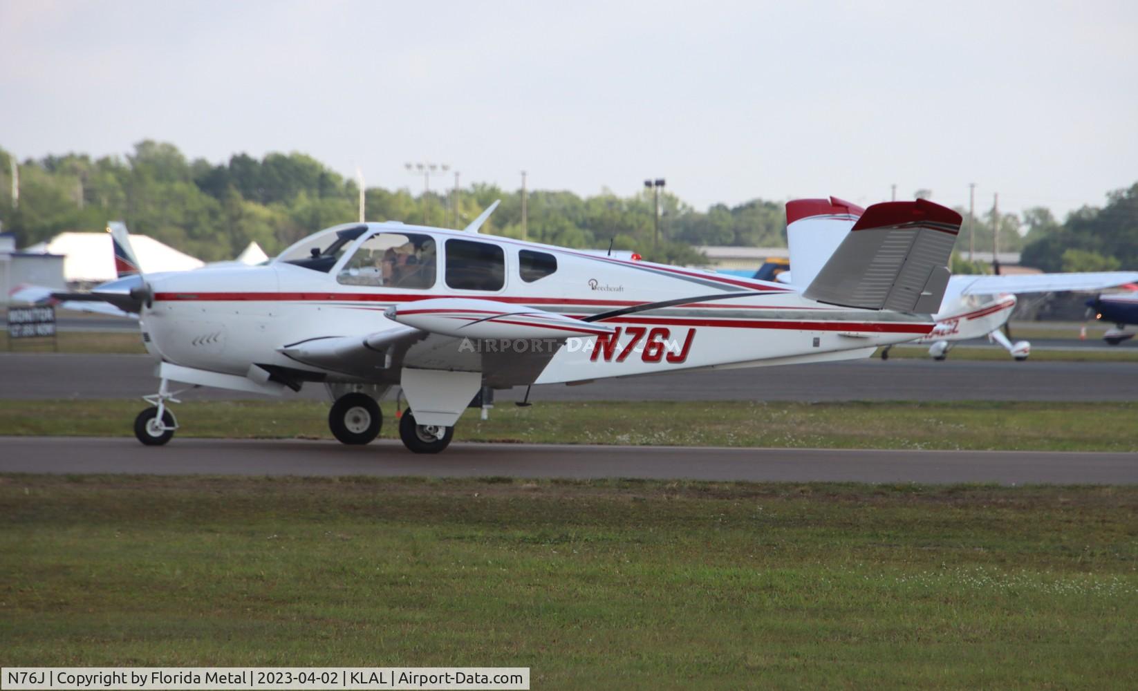N76J, 1958 Beech J35 Bonanza C/N D-5616, Bonanza 35 zx