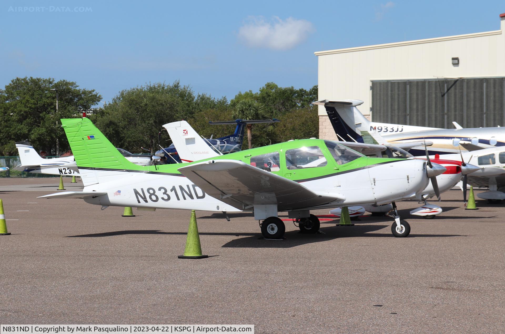 N831ND, 1978 Piper PA-28-161 C/N 28-7816351, Piper PA-28-161