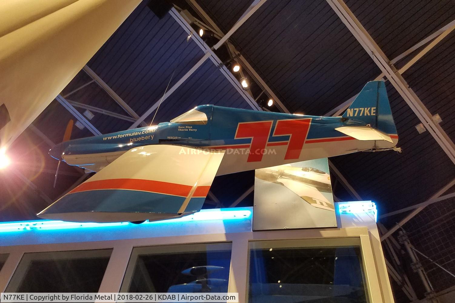 N77KE, 1978 Monnett Sonerai I C/N 175, Sonerai I zx at Daytona Speedway museum
