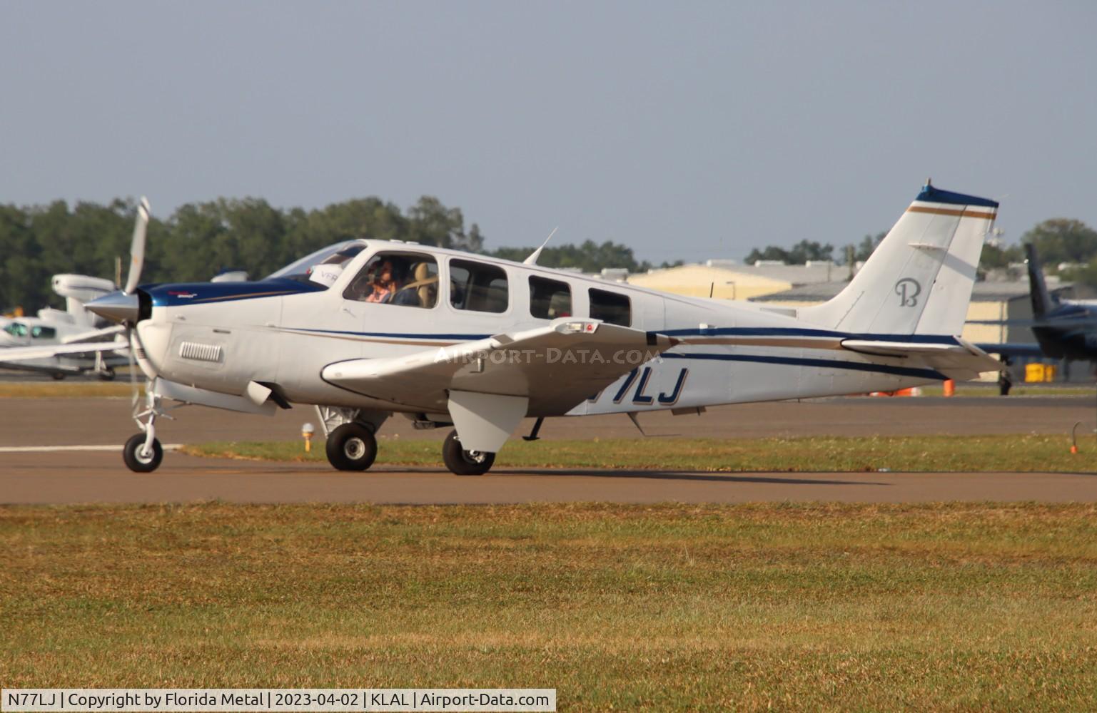 N77LJ, Raytheon Aircraft Company G36 C/N E-3716, Bonanza G36 zx
