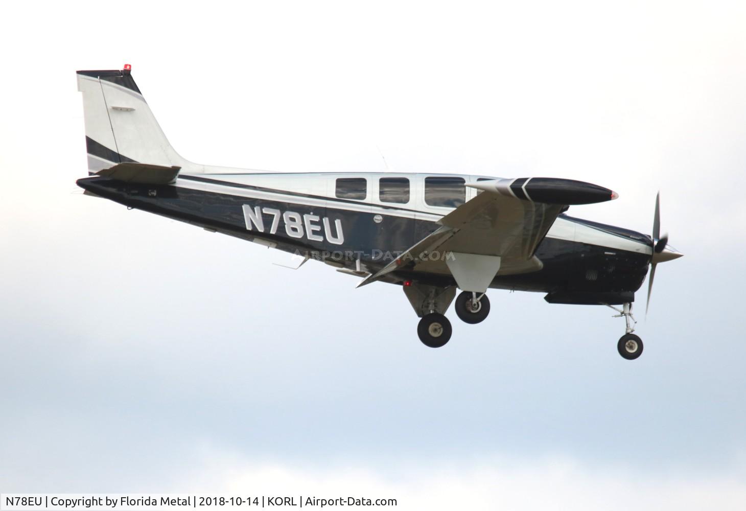 N78EU, Hawker Beechcraft Corp G36 Bonanza C/N E-3872, Bonanza G36 zx