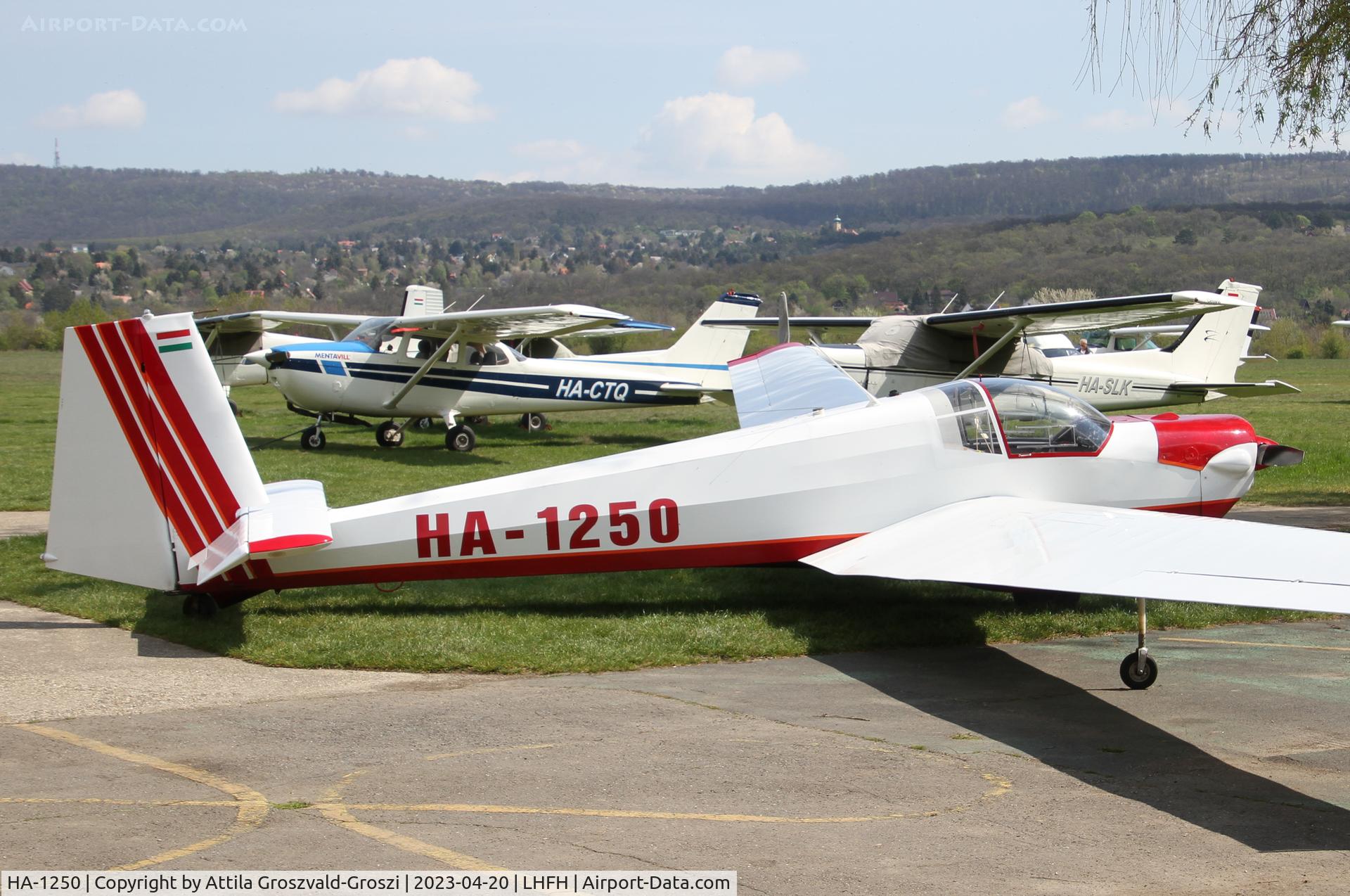 HA-1250, 1968 Scheibe SF-25B Falke C/N 4632, LHFH - Farkashegy Airport, Budakeszi - Hungary