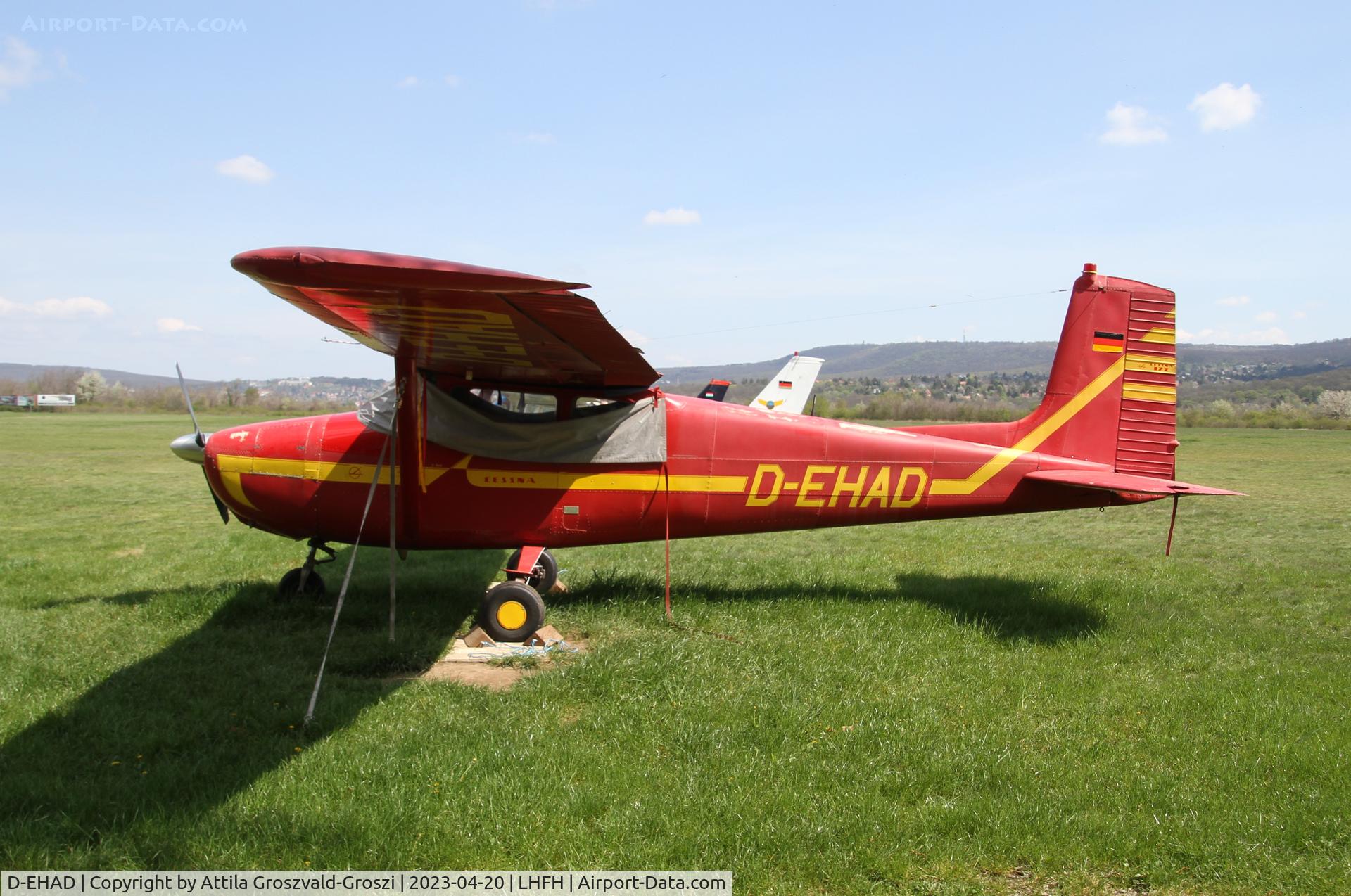 D-EHAD, 1956 Cessna 172 C/N 29059, LHFH - Farkashegy Airport, Budakeszi - Hungary