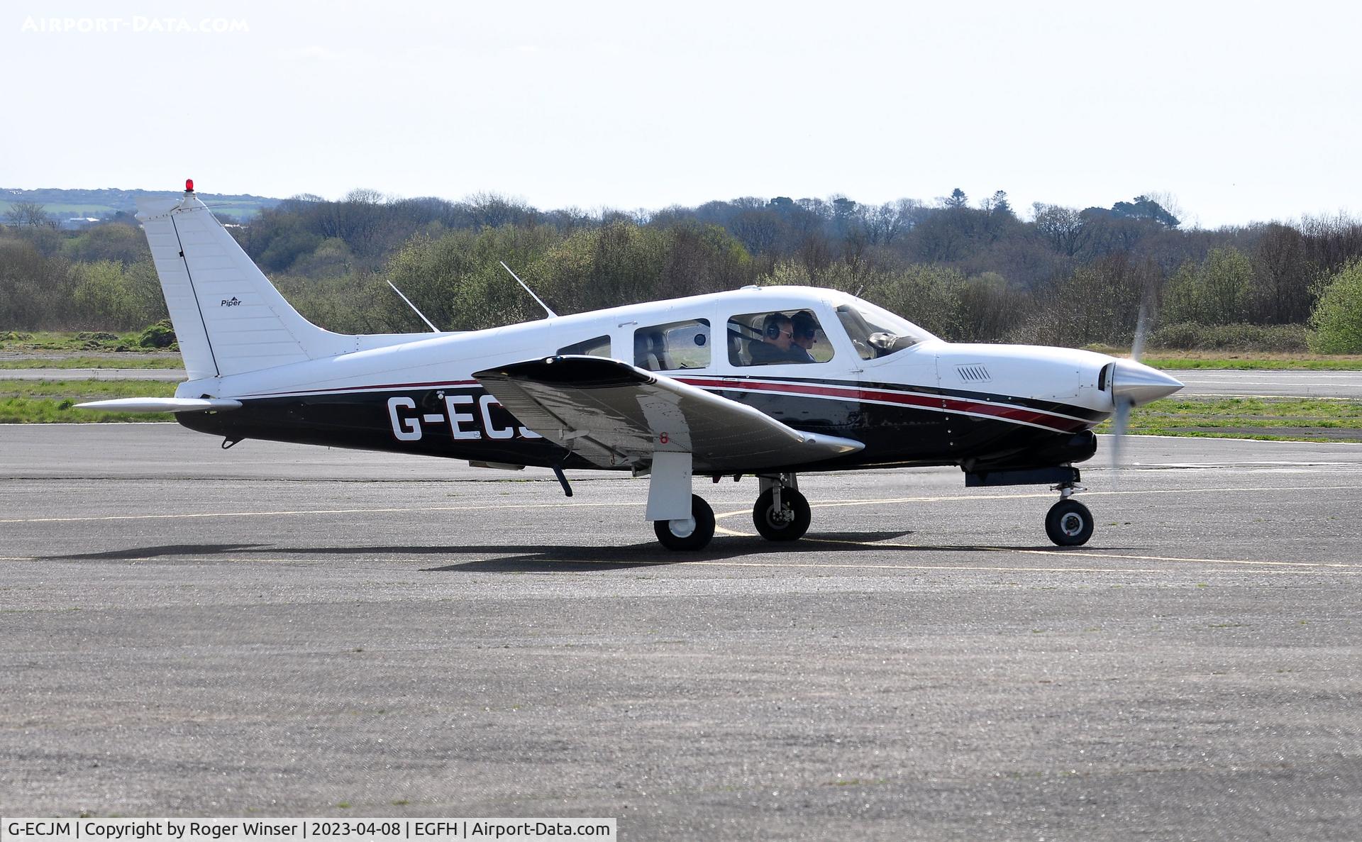 G-ECJM, 1978 Piper PA-28R-201T Cherokee Arrow III C/N 28R-7803178, Visiting Cherokee Arrow III.