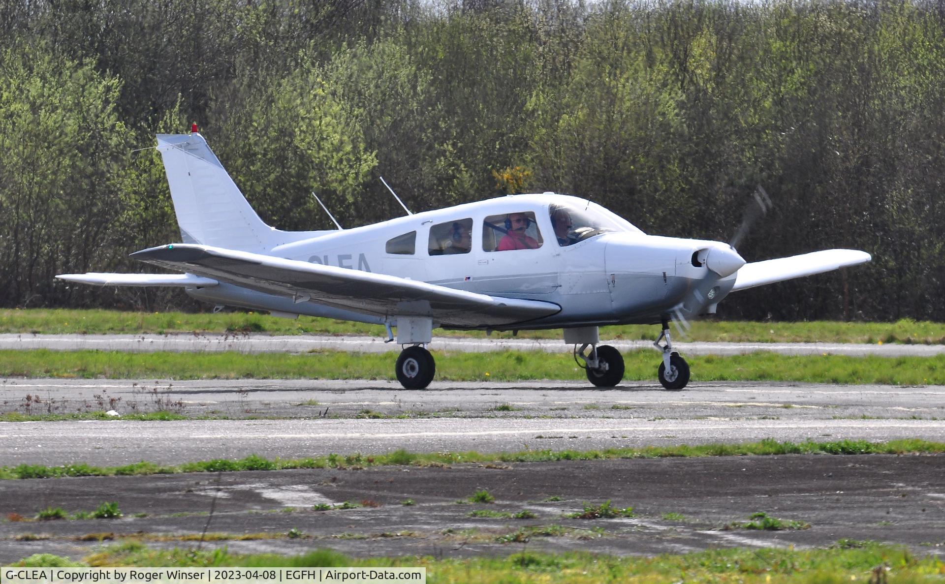G-CLEA, 1978 Piper PA-28-161 Cherokee Warrior II C/N 28-7916081, Visiting Cherokee Warrior II.
