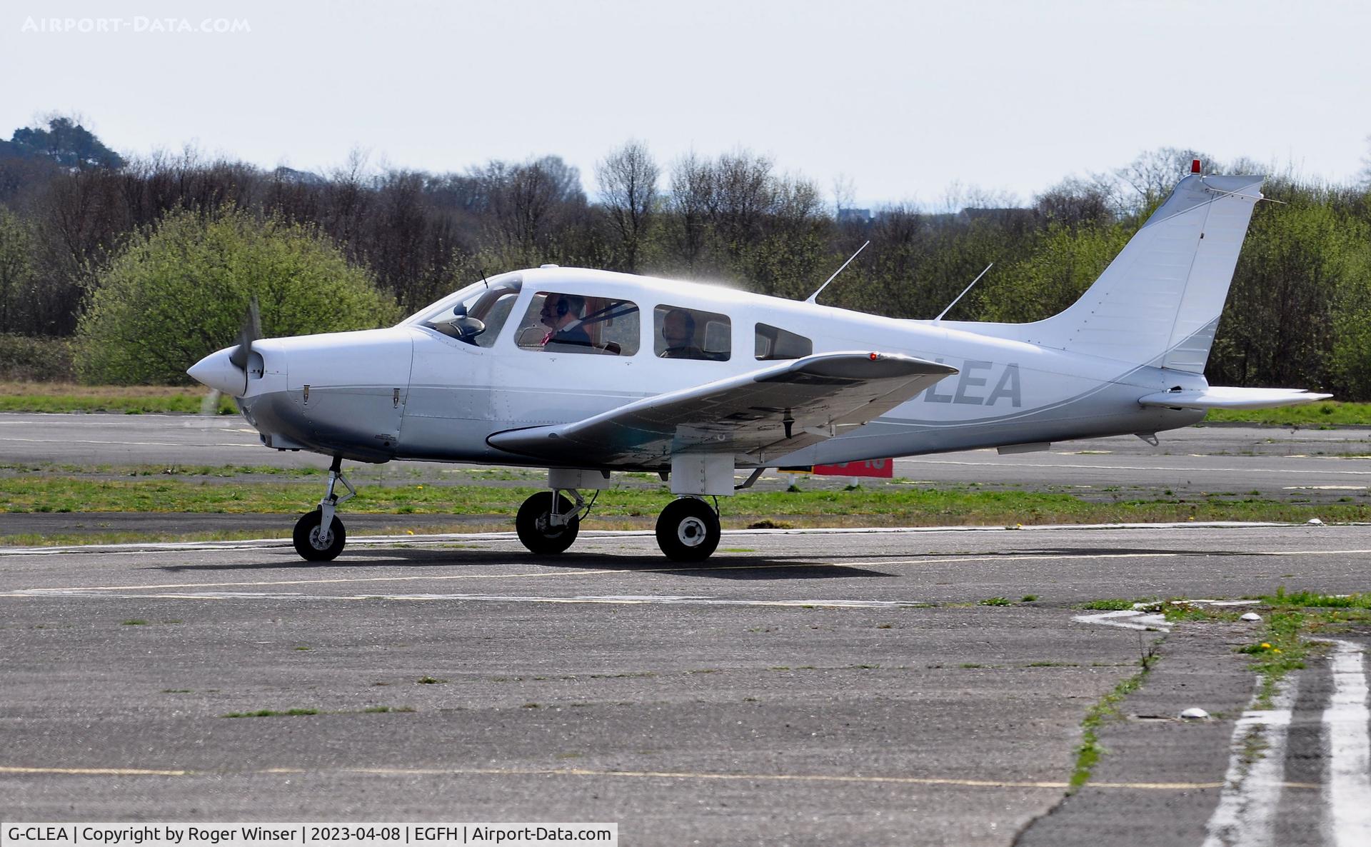 G-CLEA, 1978 Piper PA-28-161 Cherokee Warrior II C/N 28-7916081, Visiting Cherokee Warrior II.