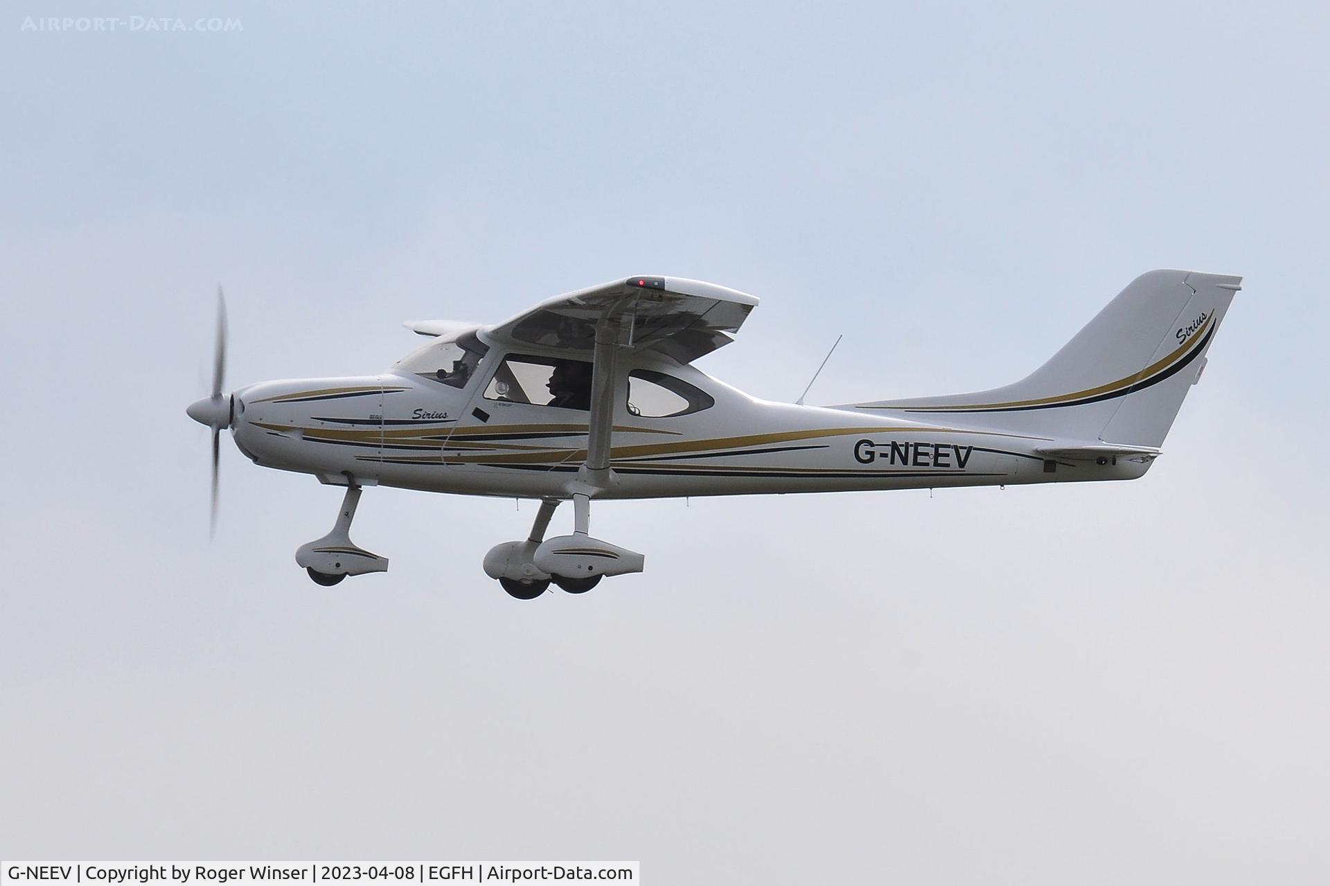 G-NEEV, 2023 TL Ultralight TL-3000 Sirius 600 C/N 23 SI 299, Visiting Sirius 600 departing Runway 10.