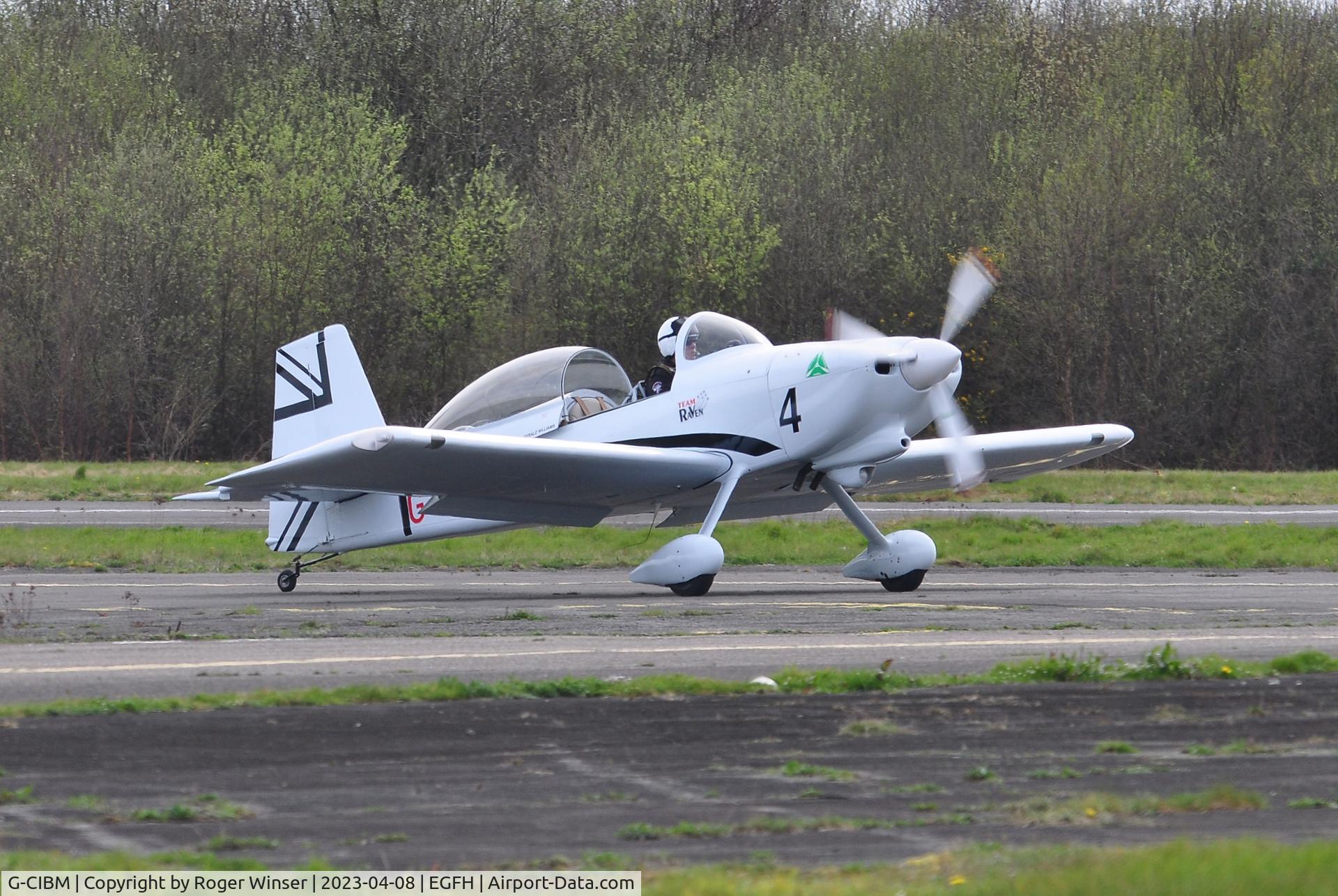G-CIBM, 2013 Vans RV-8 C/N LAA 303-15083, Resident RV-8, Raven 4 of Team Raven.