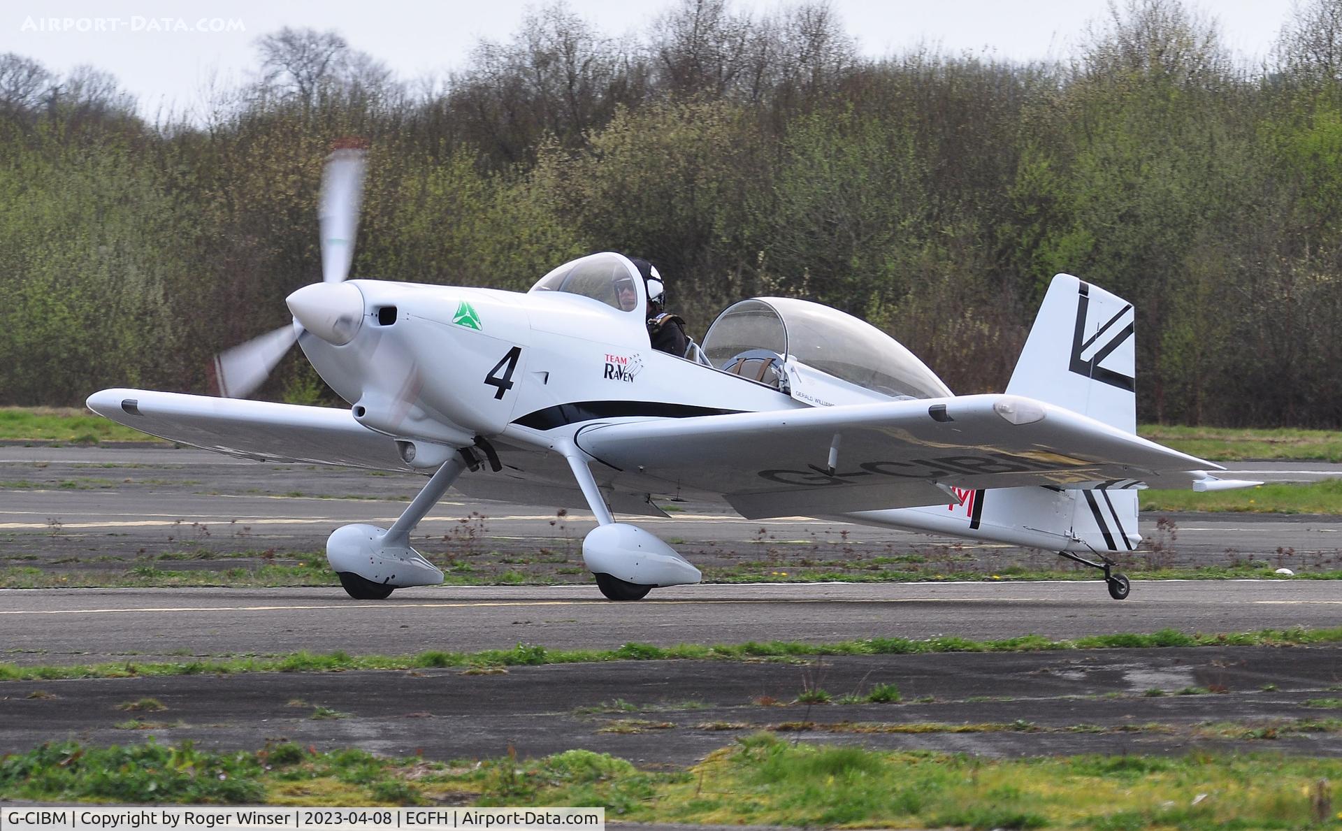 G-CIBM, 2013 Vans RV-8 C/N LAA 303-15083, Resident RV-8, Raven 4 of Team Raven.