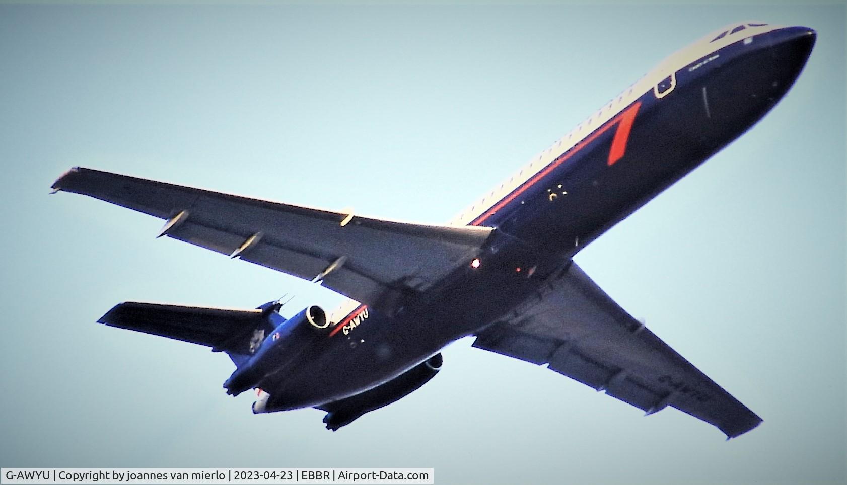 G-AWYU, 1969 BAC 111-501EX One-Eleven C/N BAC.177, Slide scan