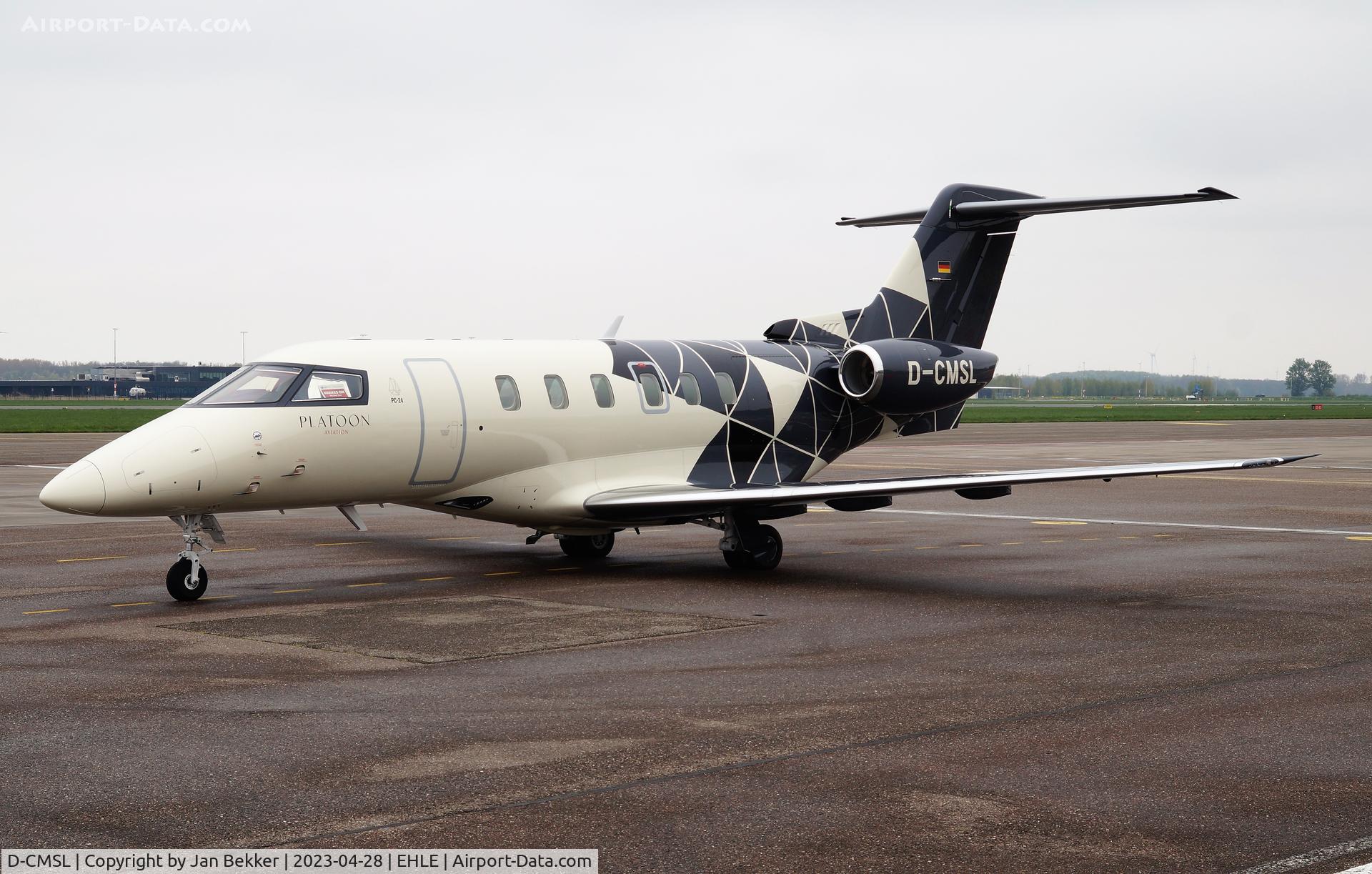 D-CMSL, 2021 Pilatus PC-24 C/N 266, Lelystad Airport