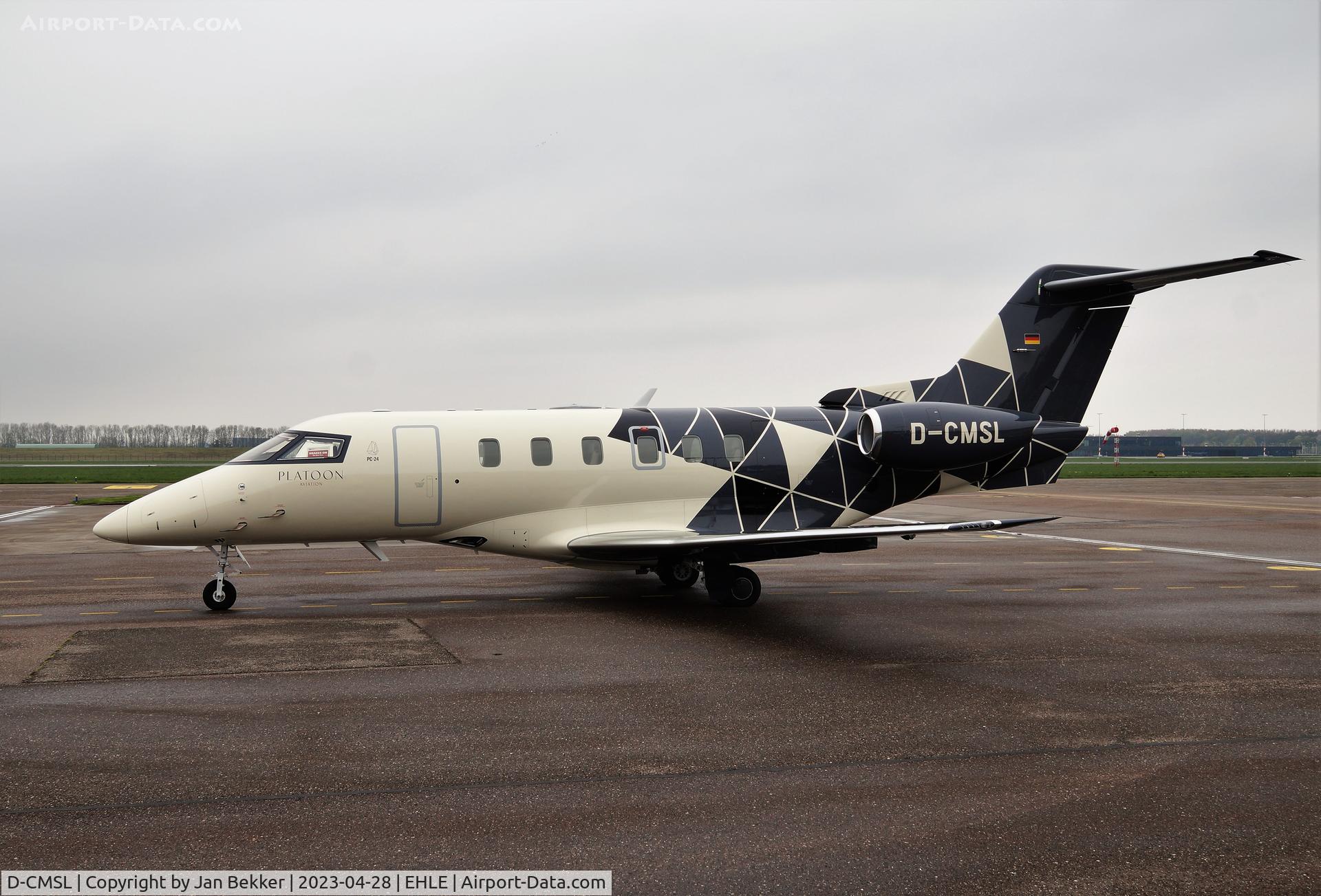 D-CMSL, 2021 Pilatus PC-24 C/N 266, Lelystad Airport