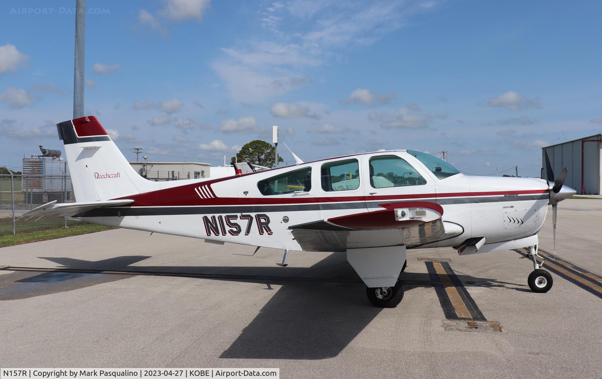 N157R, 1991 Beech F33A Bonanza C/N CE-1636, Beech F33A