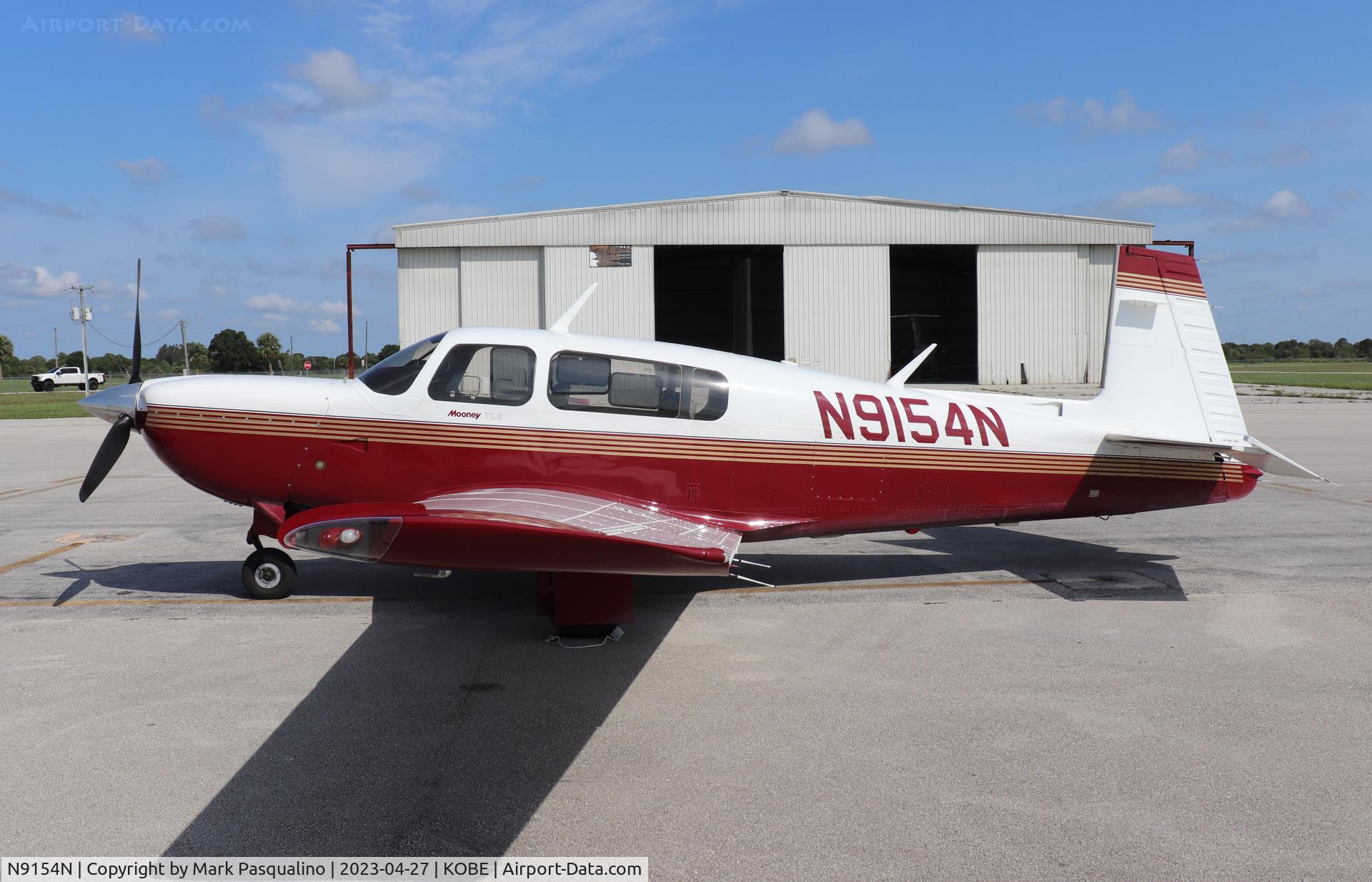 N9154N, 1996 Mooney M20M Bravo C/N 27-0221, Mooney M20M