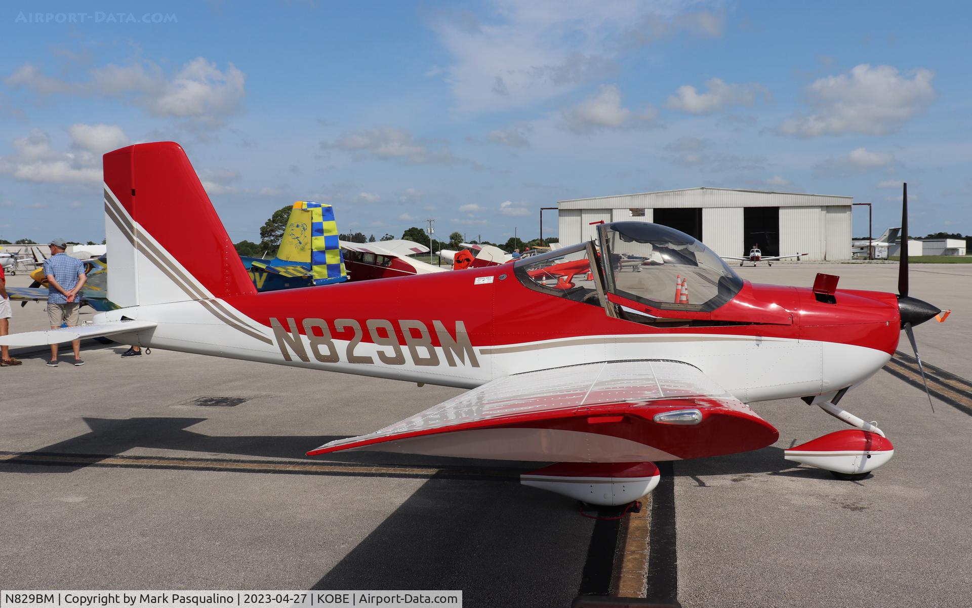 N829BM, 2015 Vans RV-12 C/N 120789, Vans RV-12