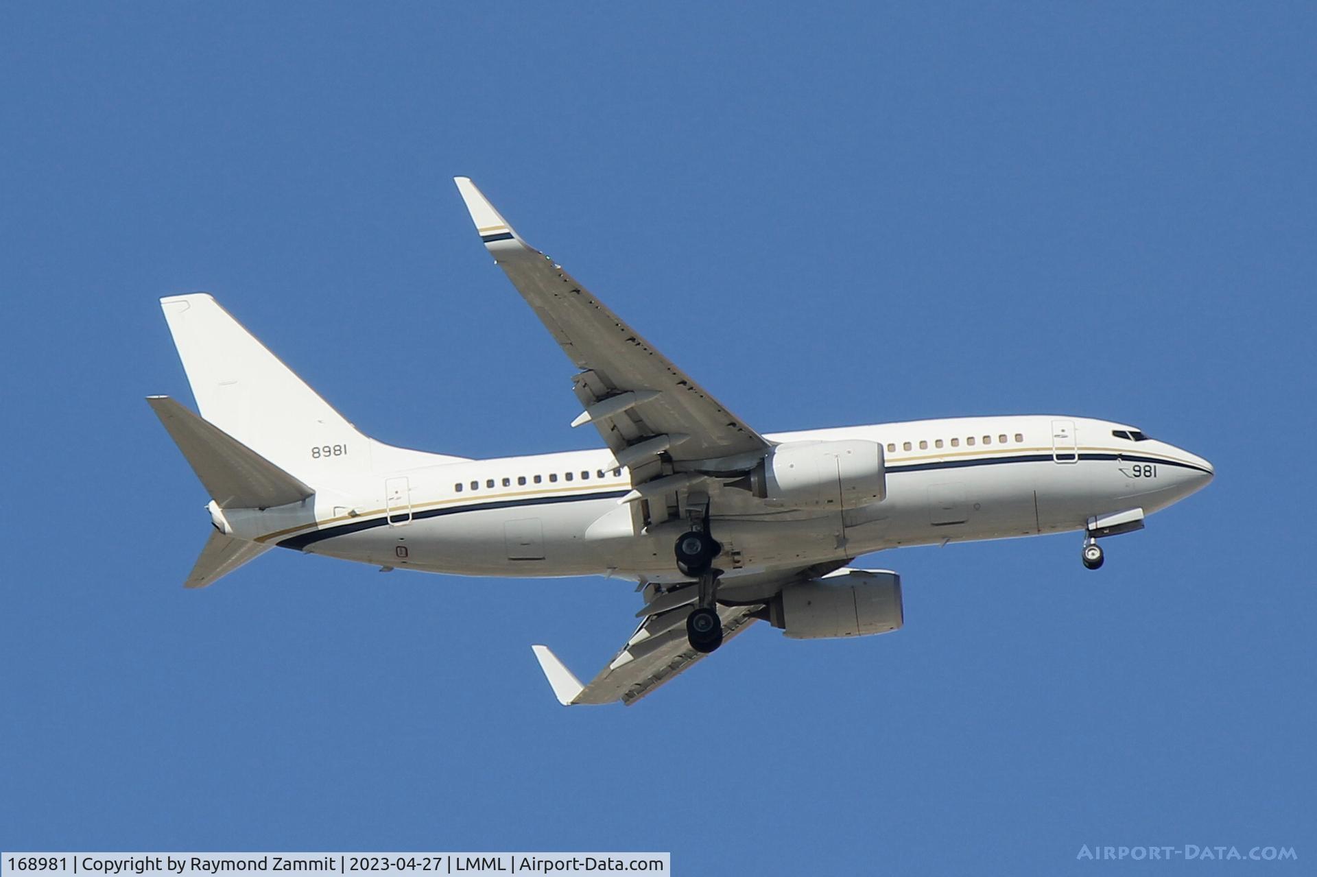 168981, 2014 Boeing C-40A (737-7AF) Clipper C/N 43828, Boeing C-40A Clipper 168981 United States Navy