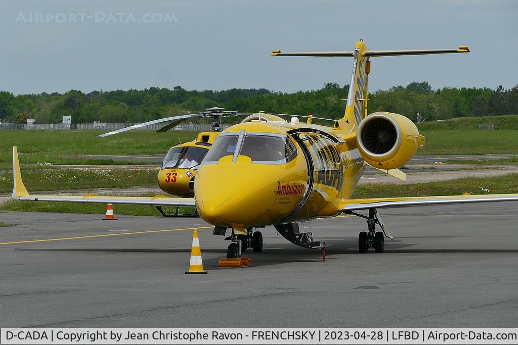 D-CADA, 2012 Learjet 60 C/N 60-414, ADAC Ambulance